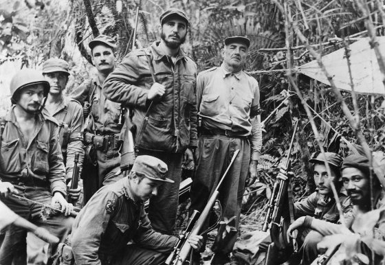 Cuba Revolution 1958/59 Fidel Castro  (*13.08.1926-) Politician, Cuba Head of Go