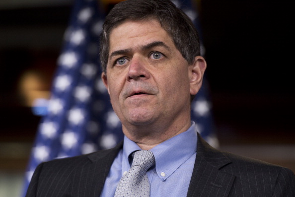 Rep. Filemon Vela, D-Texas, speaks at a news conference in the Capitol Visitor Center on immigration reform and border security principles. (Tom Williams—CQ-Roll Call,Inc.)