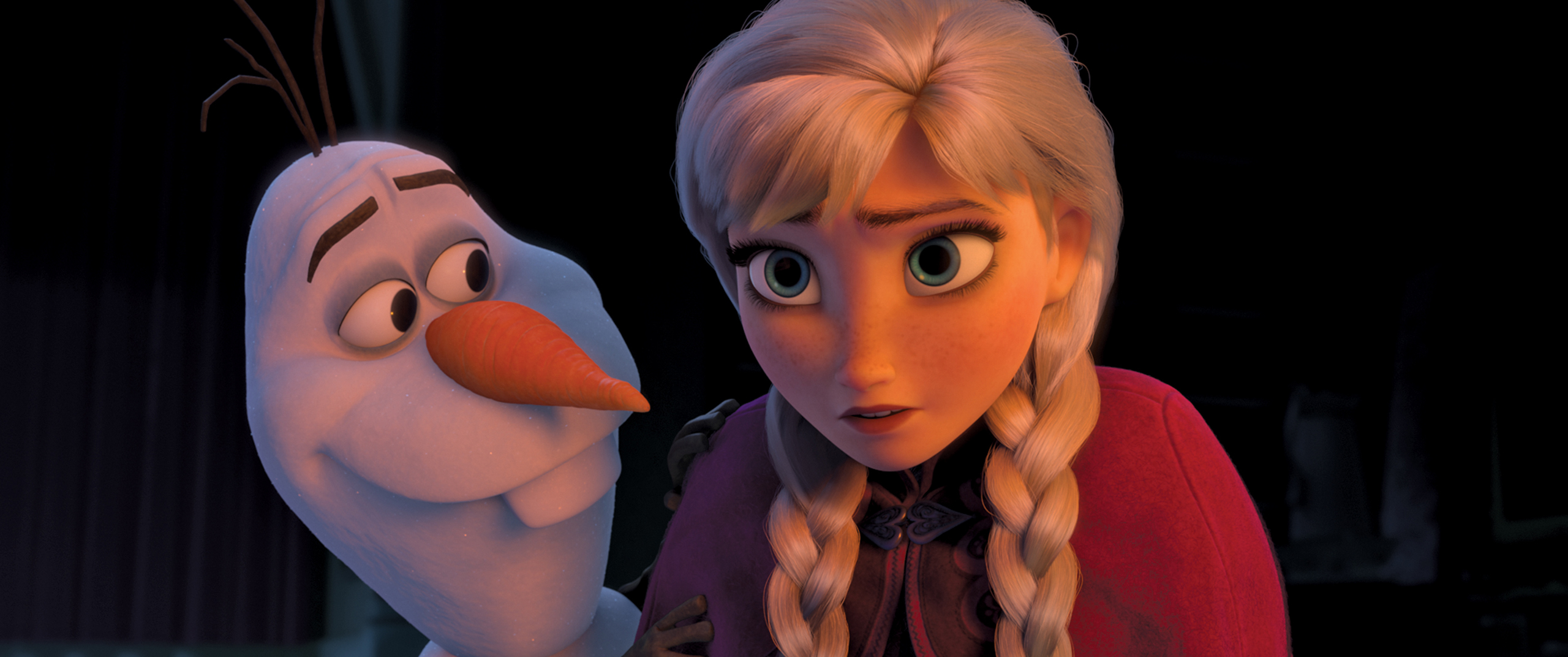 Olaf and Anna (Disney)