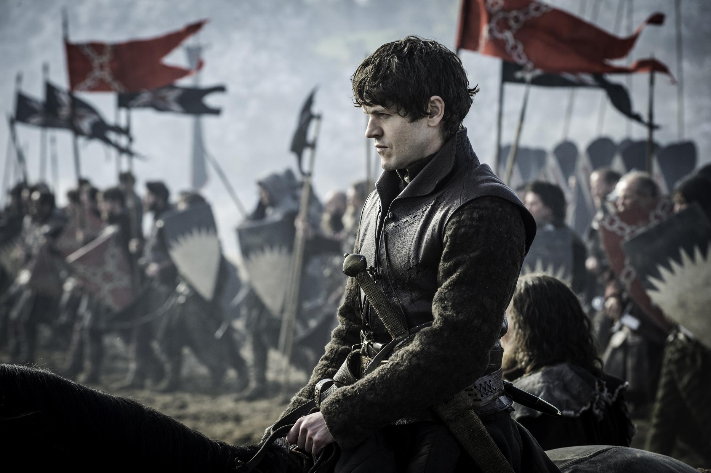 Iwan Rheon in Game of Thrones, season 6, episode 9.