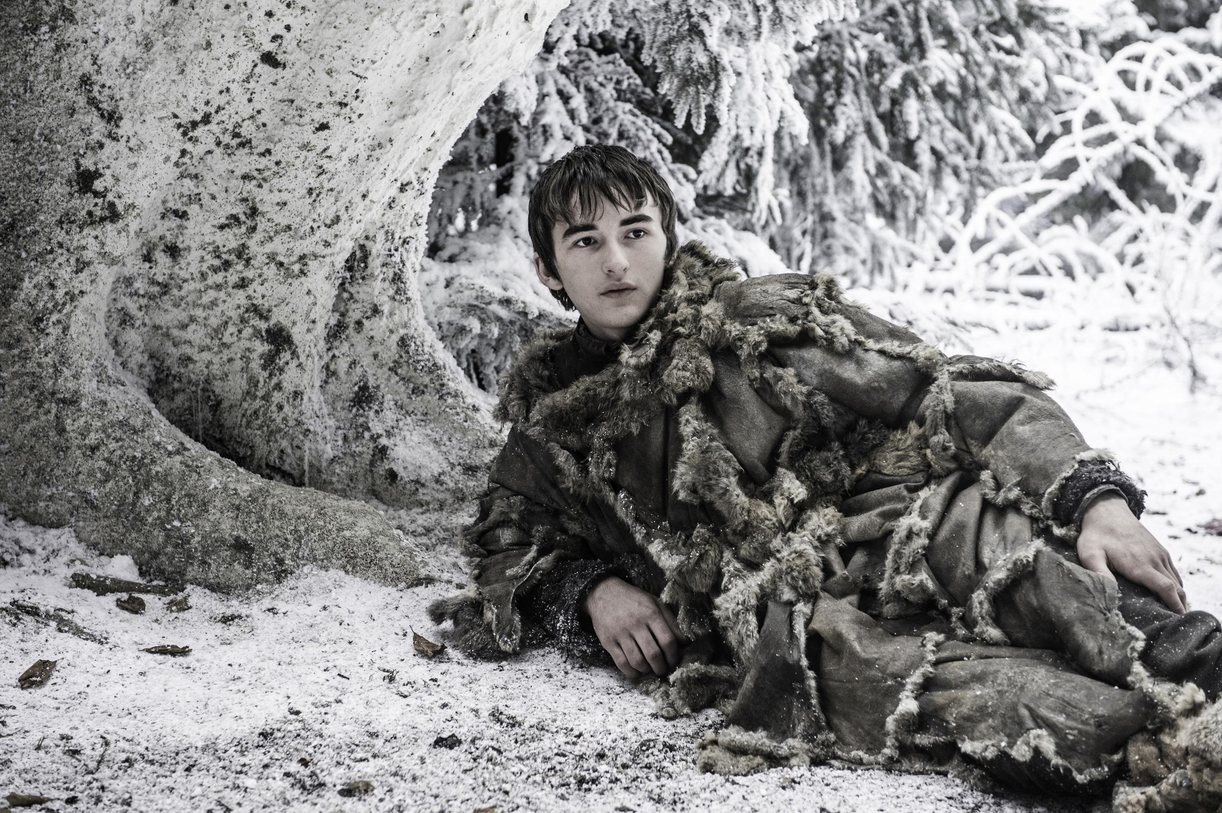 Isaac Hempstead Wright in Game of Thrones season 6, episode 10.