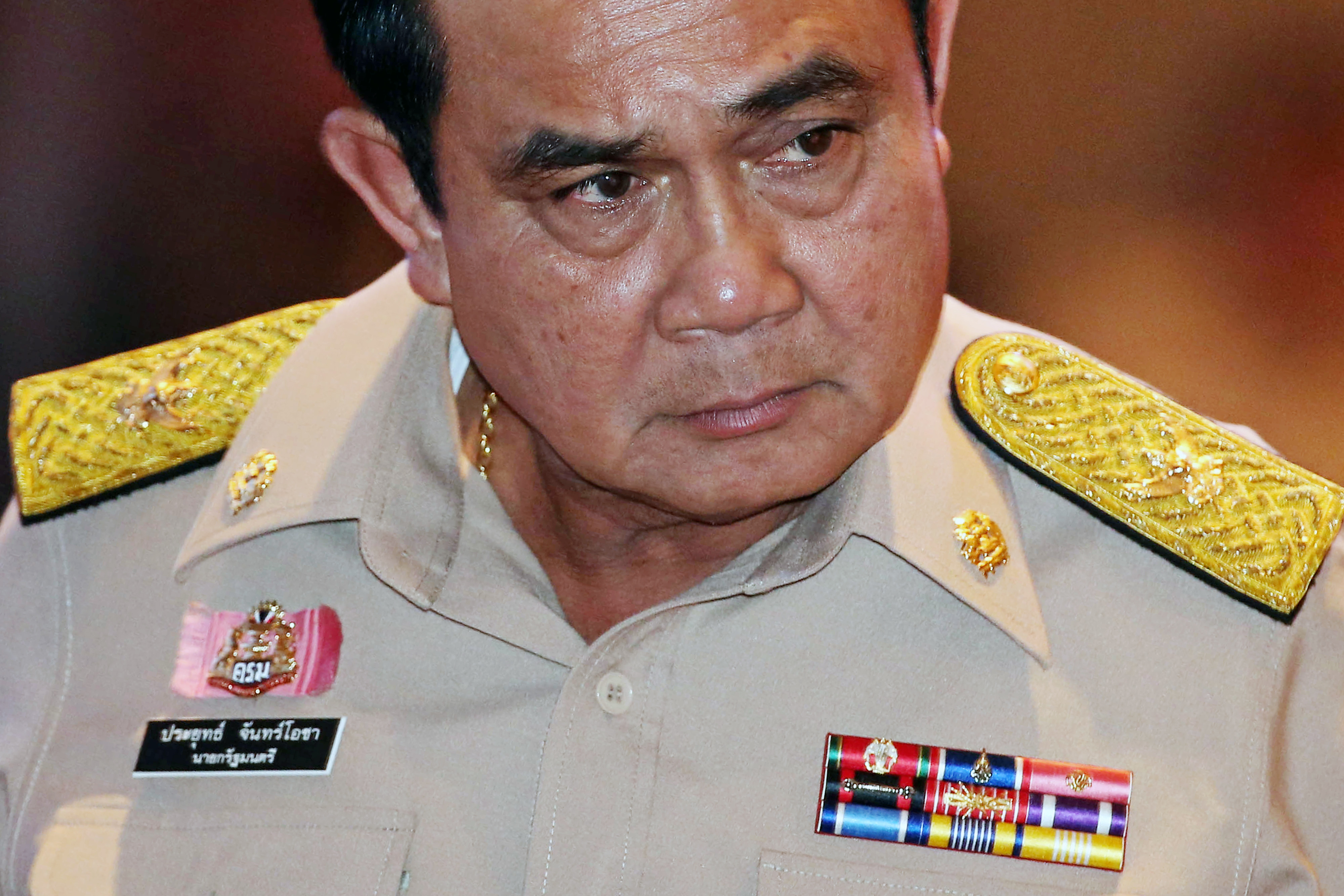 Thailand Prime Minister Prayuth Chan-Ocha Delivers Speech On Development Plan