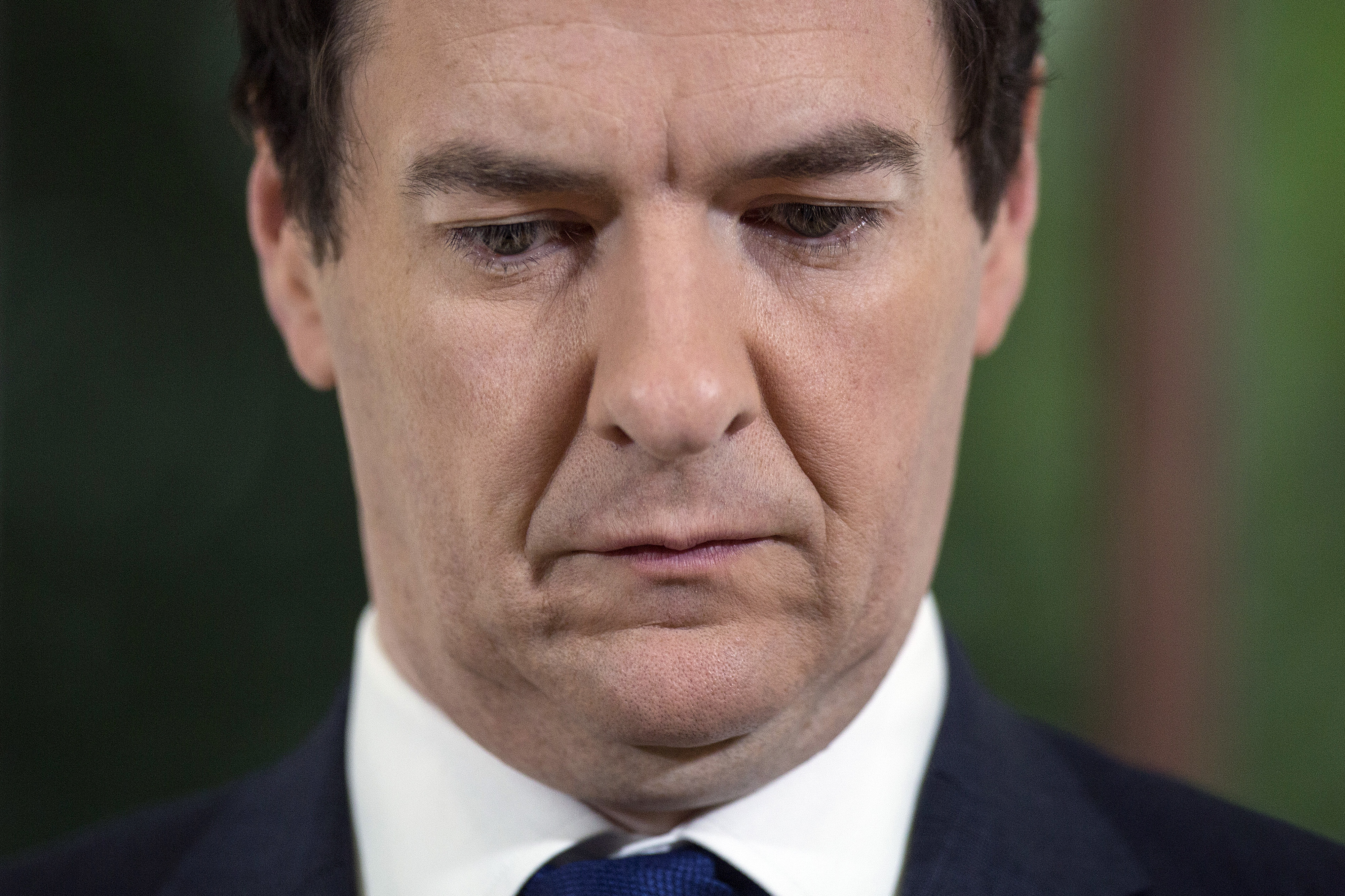 U.K. Chancellor Of The Exchequer Osborne News Conference As Pound Slump Deepens Amid Brexit Turmoil