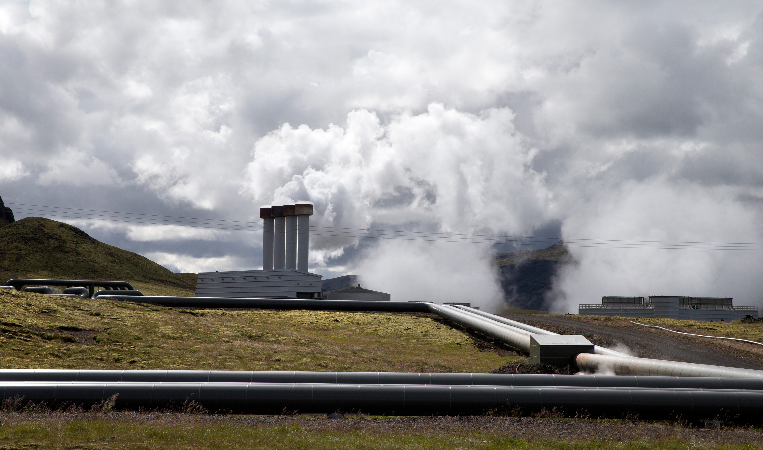 The Hellisheidi Geothermal Plant near Reykjavik, Iceland on Aug. 14, 2015. (Larry MacDougal—AP)