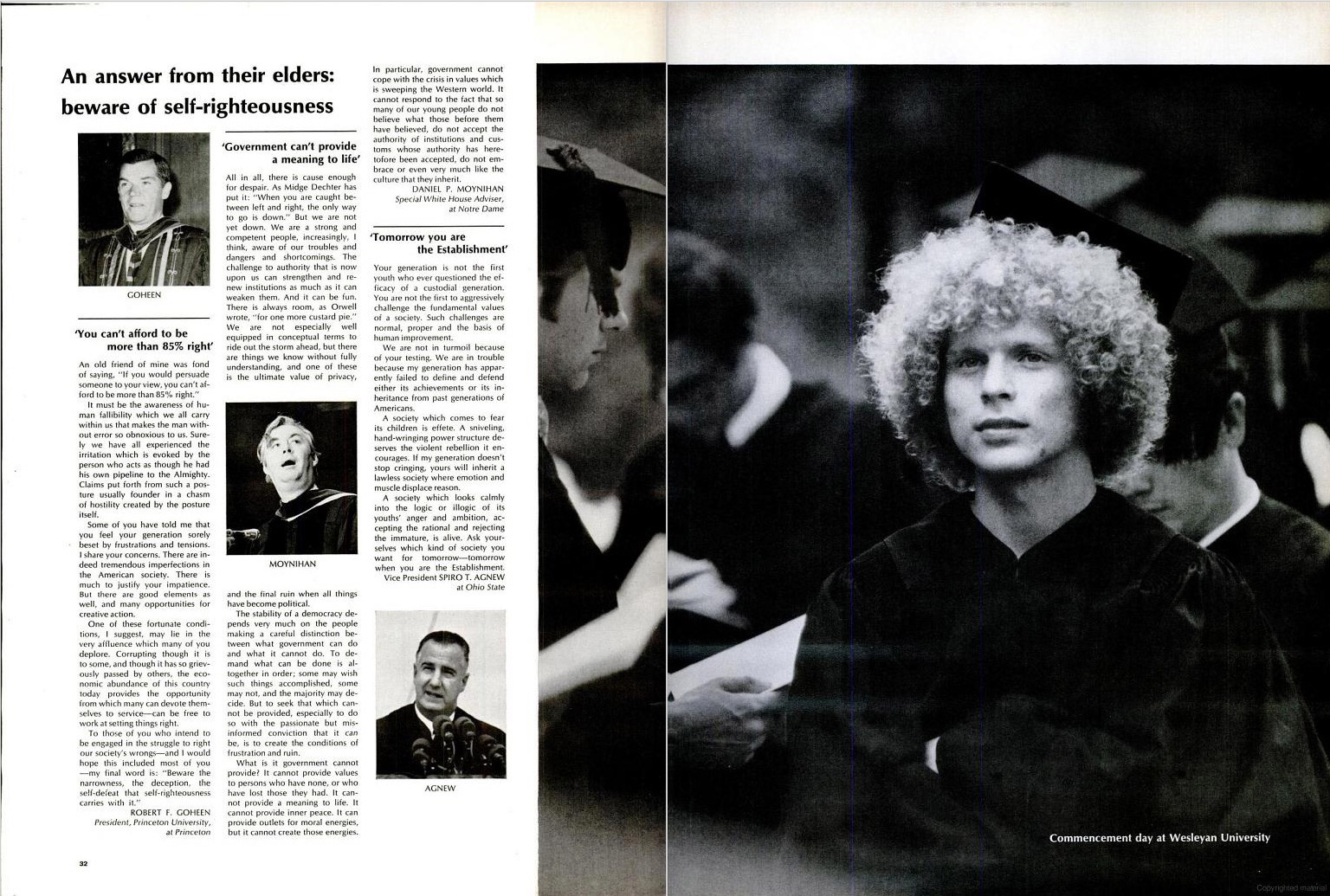 Hillary Clinton in LIFE Magazine, June 20, 1969.