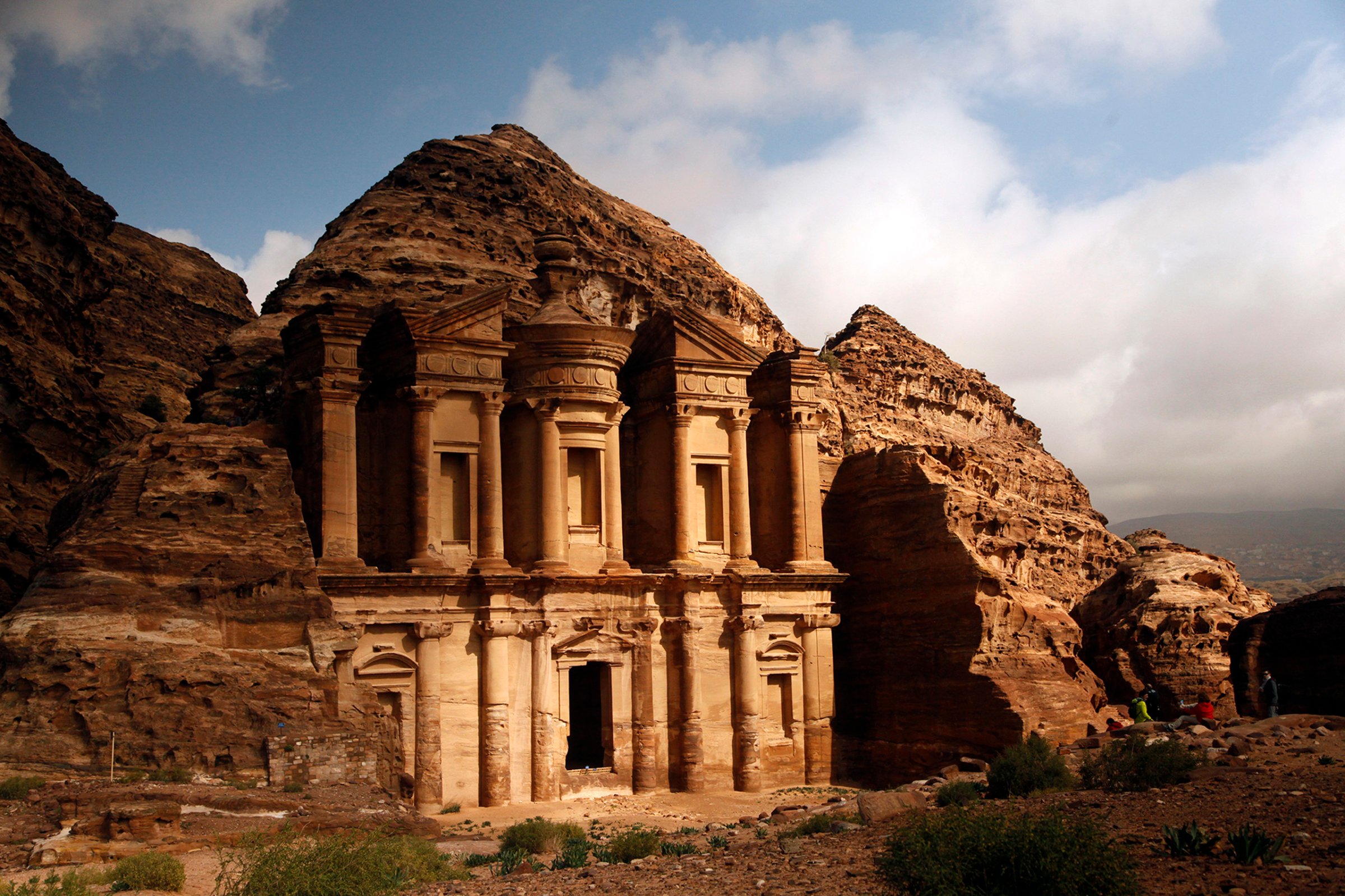 The monastery in Petra, a world famous landmark in southern Jordan, Feb. 23, 2016.