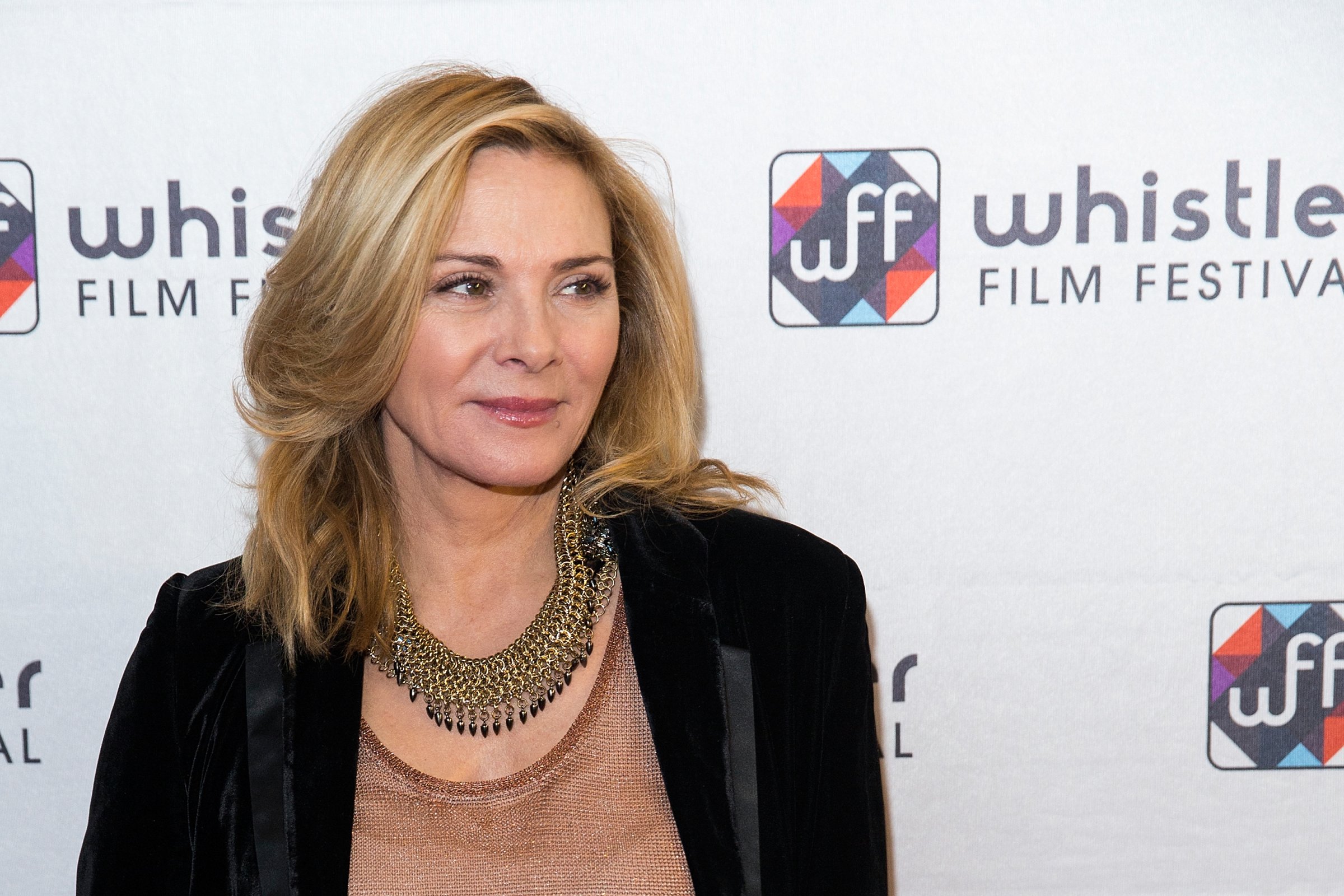 Actress Kim Cattrall attends the 'Signature Series: Tribute To Kim Cattrall' at Whistler Conference Centre at Whistler Film Festiival on December 6, 2014 in Whistler, Canada.