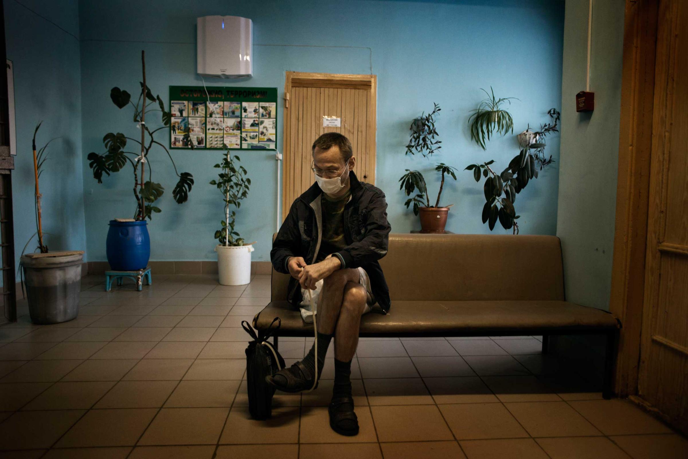 Andrey affected with tuberculosis is in the hospital for over two months. The treatment he is undergoing affects seriously his liver already damaged from a long use of Krokodil.