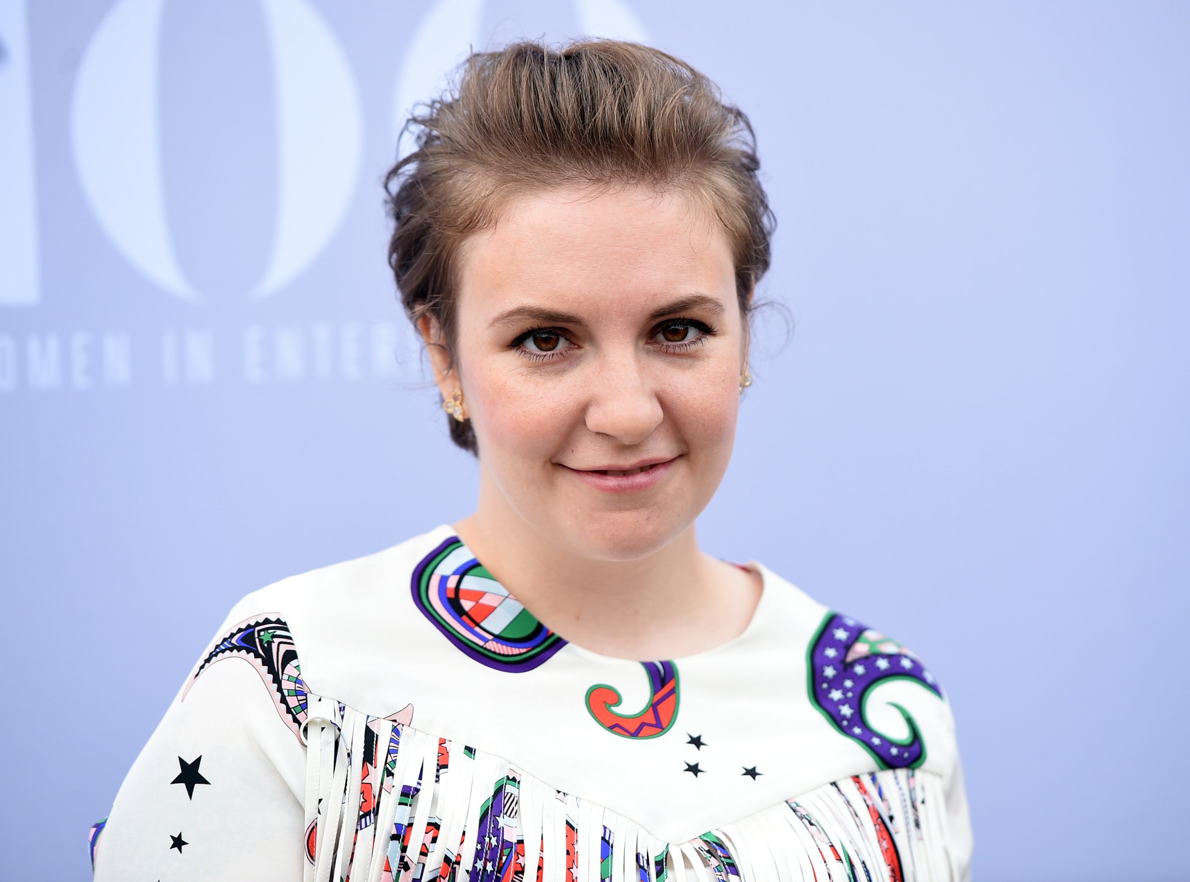 Honoree Lena Dunham attends the 24th annual Women in Entertainment Breakfast hosted by The Hollywood Reporter at Milk Studios on December 9, 2015 in Los Angeles, California.