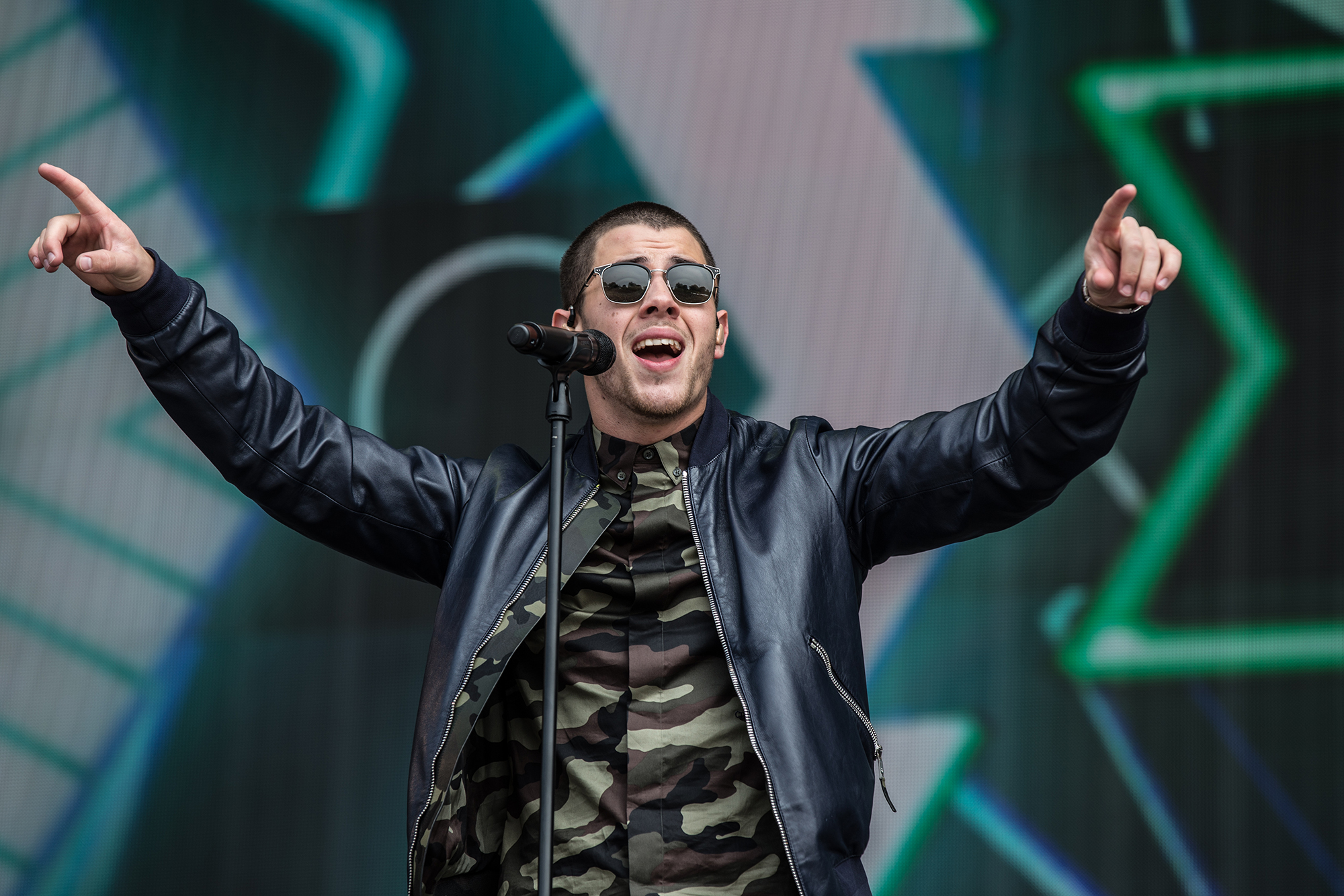 EXETER, ENGLAND - MAY 28:  Nick Jonas performs at Powderham Castle (Photo by Mike Lewis Photography/Redferns) (Mike Lewis Photography&mdash;Redferns)