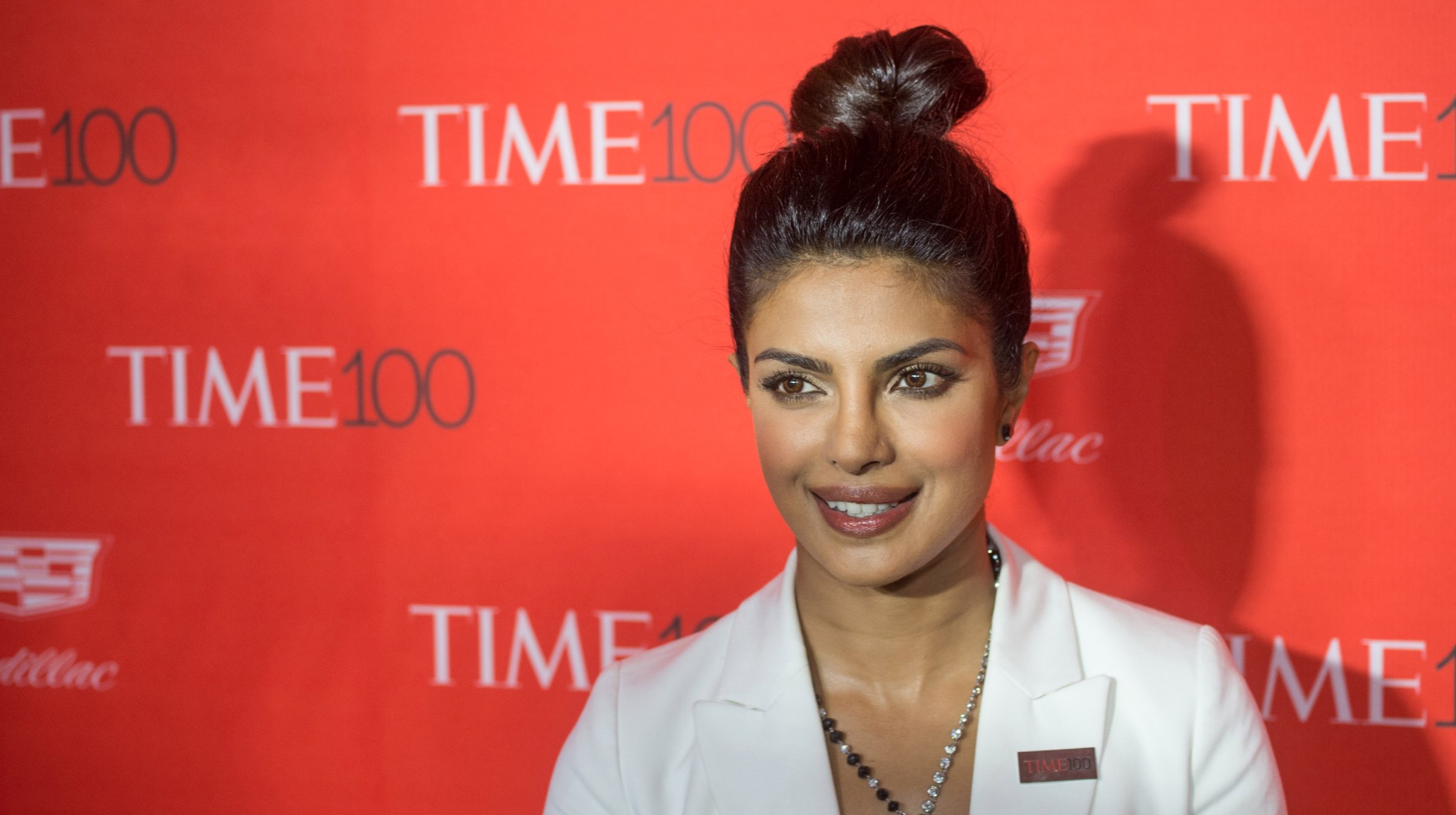 Actress Priyanka Chopra attends the 2016 Time 100 Gala at Frederick P. Rose Hall, Jazz at Lincoln Center on April 26, 2016 in New York City.