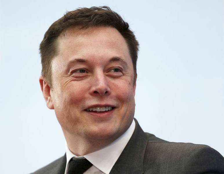 Tesla Chief Executive Elon Musk at a forum on startups in Hong Kong, China on January 26, 2016 (Bobby Yip—Reuters)