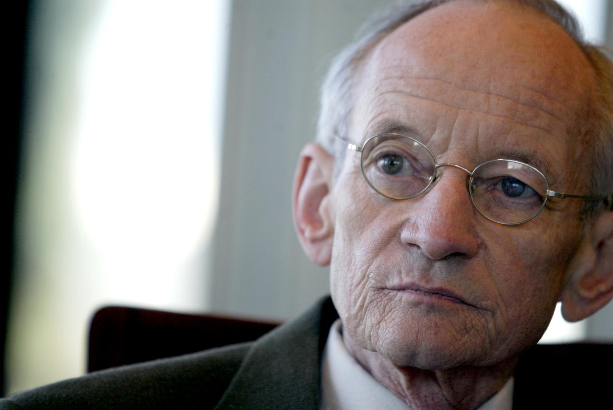Ted Kooser at the Library of Congress in Washington on Oct. 6, 2004.