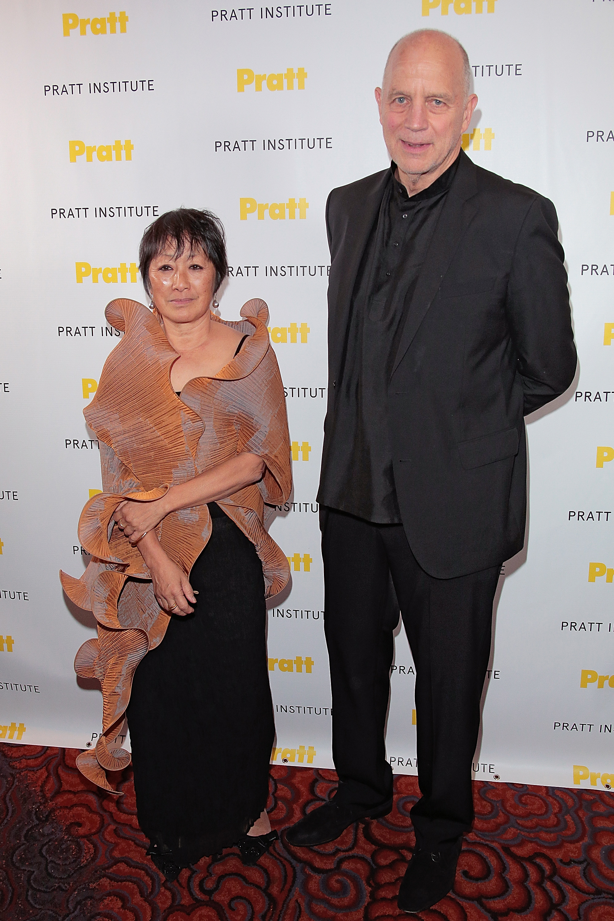 Billie Tsien and Tod Williams attend the Pratt Legends 2015 Gala at Mandarin Oriental Hotel in New York City on Oct. 29, 2015.