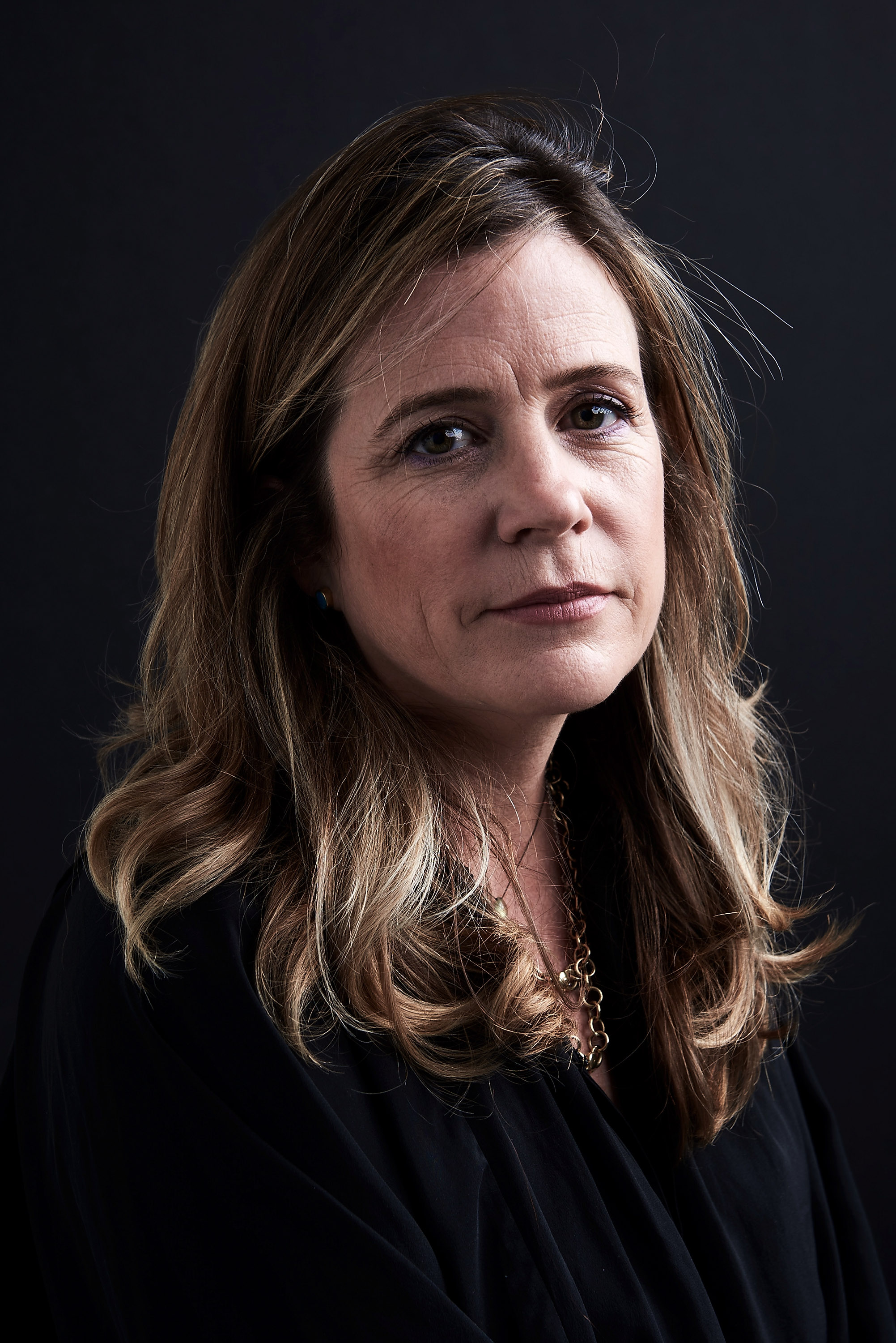 Director Tracy Droz Tragos from "Abortion: Stories Women Tell" poses at the Tribeca Film Festival Getty Images Studio in New York City on April 18, 2016.