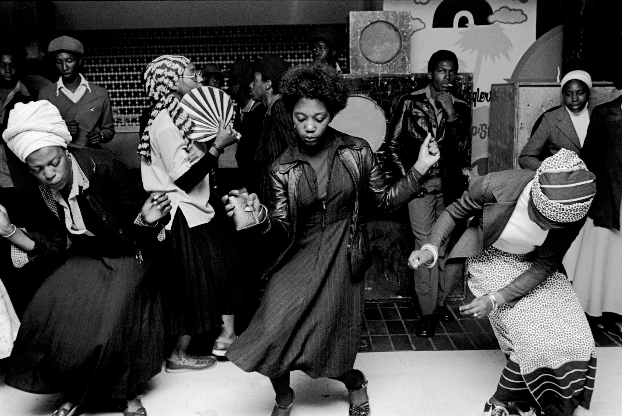 'Girls Dancing in Wolverhampton Club,' 1978