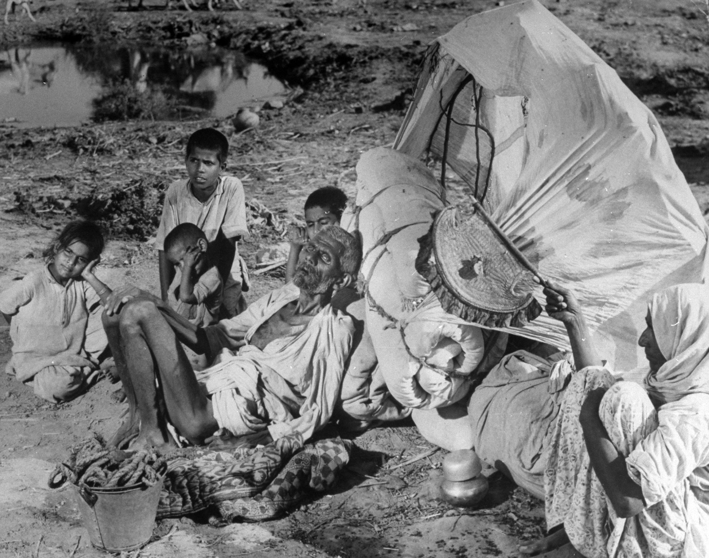 Five million Indians fleeing ruing the great migration in 1947.