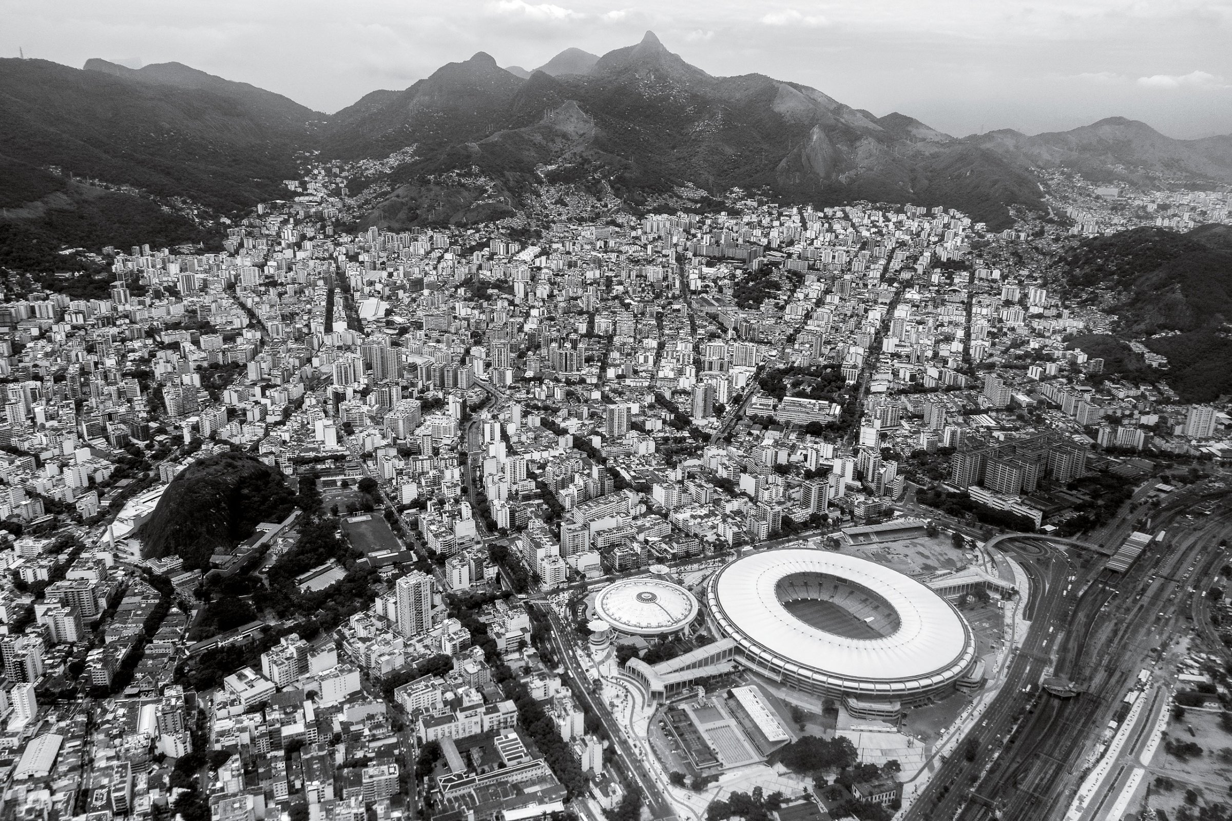 Rio sprawls around Maracanã Stadium, site of the opening and closing ceremonies