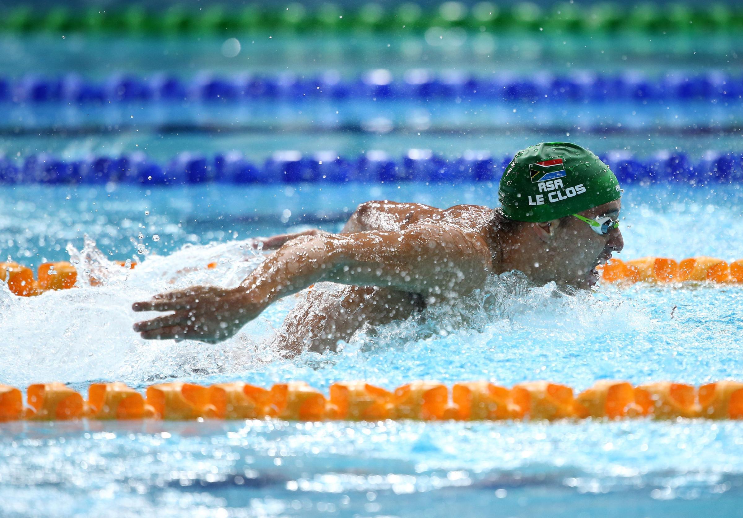 Chad le Clos—He snatched gold from Michael Phelps in the 200-m butterfly in 2012 and is hoping to defend it against his archrival.