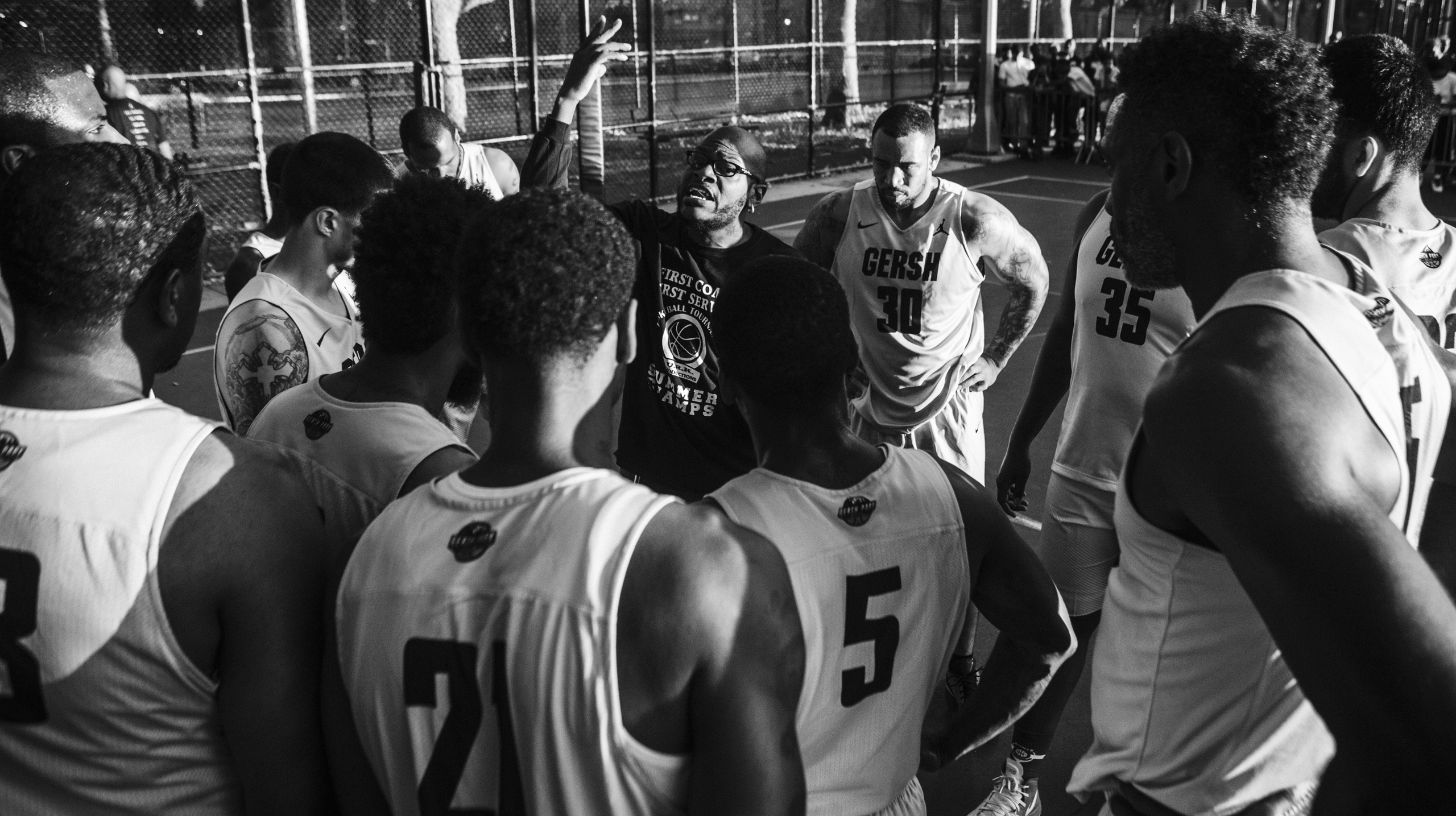The coaches for both high school and Pro teams in New York City  are very passionate about the game and wanting the players as, mostly, black men to take this sport and succeed both on and off the court.