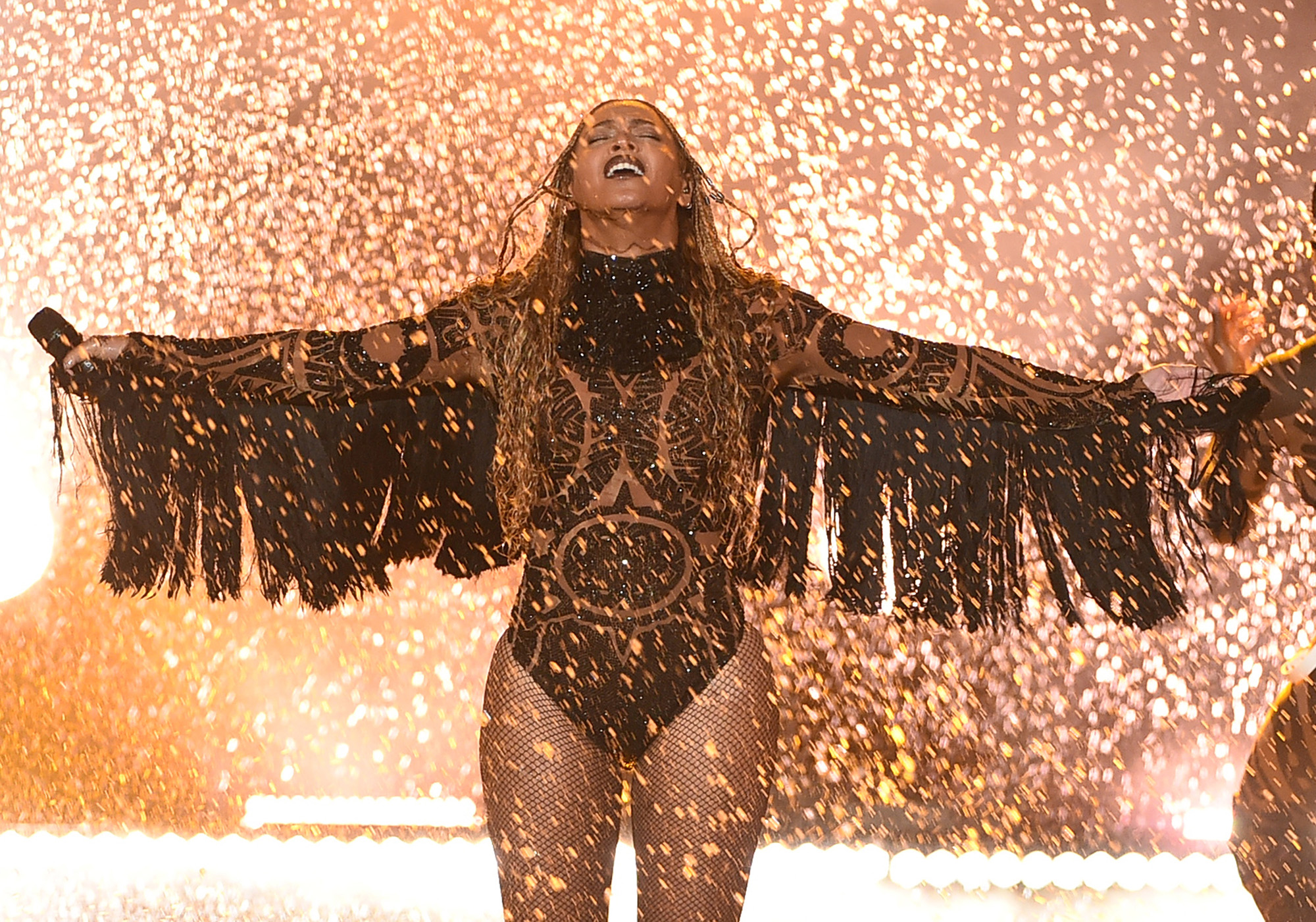 Beyonce performs onstage during the 2016 BET Awards at the Microsoft Theater on June 26, 2016 in Los Angeles, California.  (Photo by Kevin Winter/BET/Getty Images for BET) (Kevin Winter/BET—Getty Images for BET)