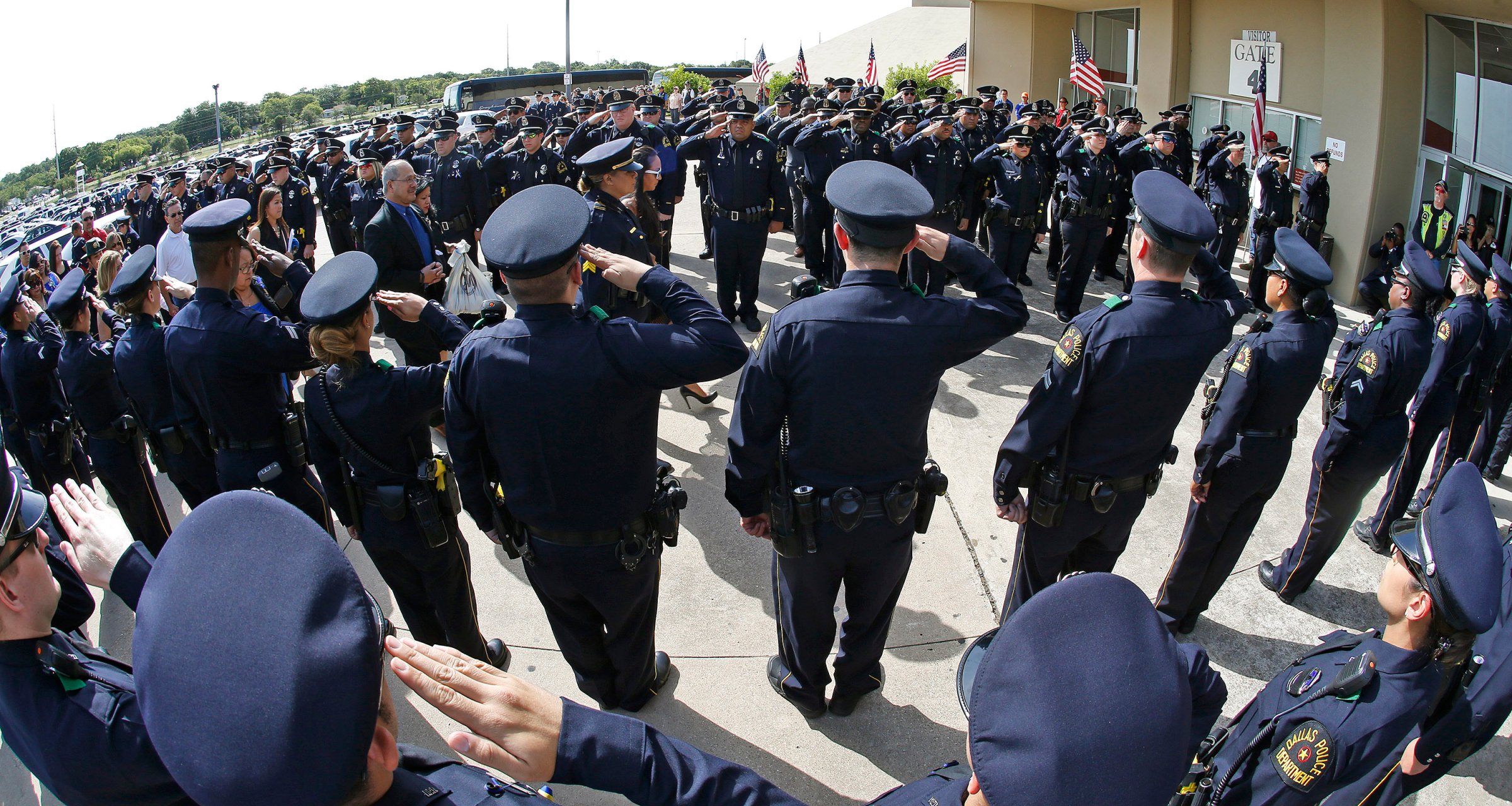 Dallas Police Zamarripa Funeral