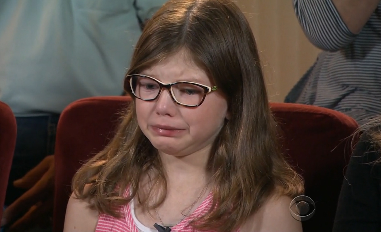 Daughter of Sergeant Mike Smith who was killed during the Dallas shootings.