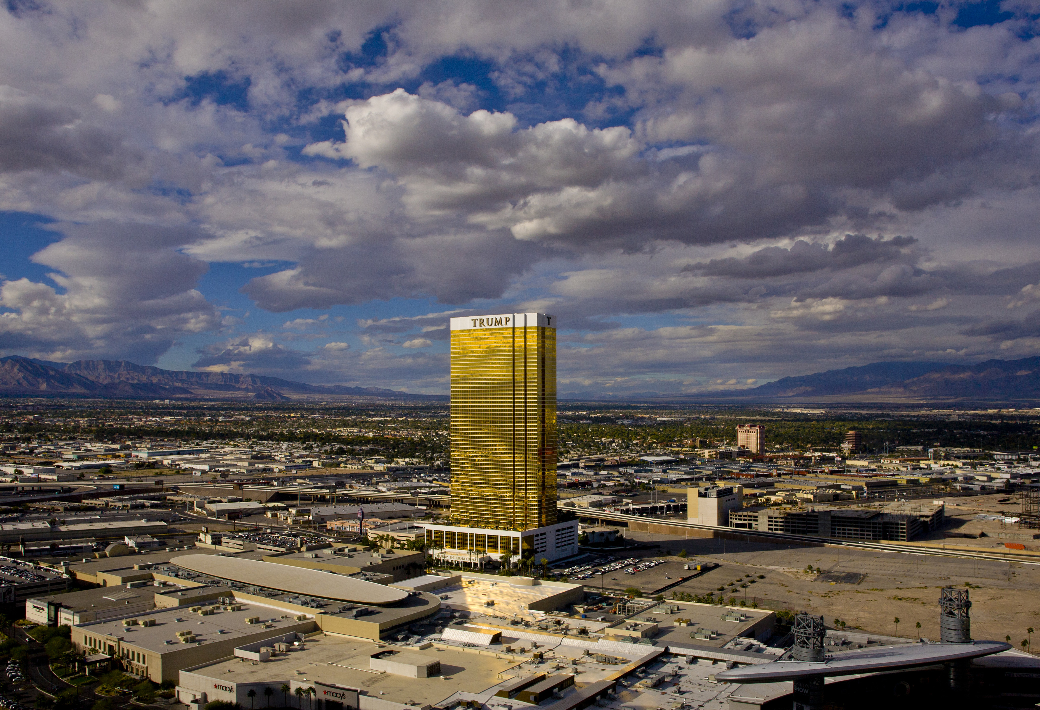 The Trump International Tower on November 18, 2012 in Las Vegas, Nevada. (George Rose/Getty Images)