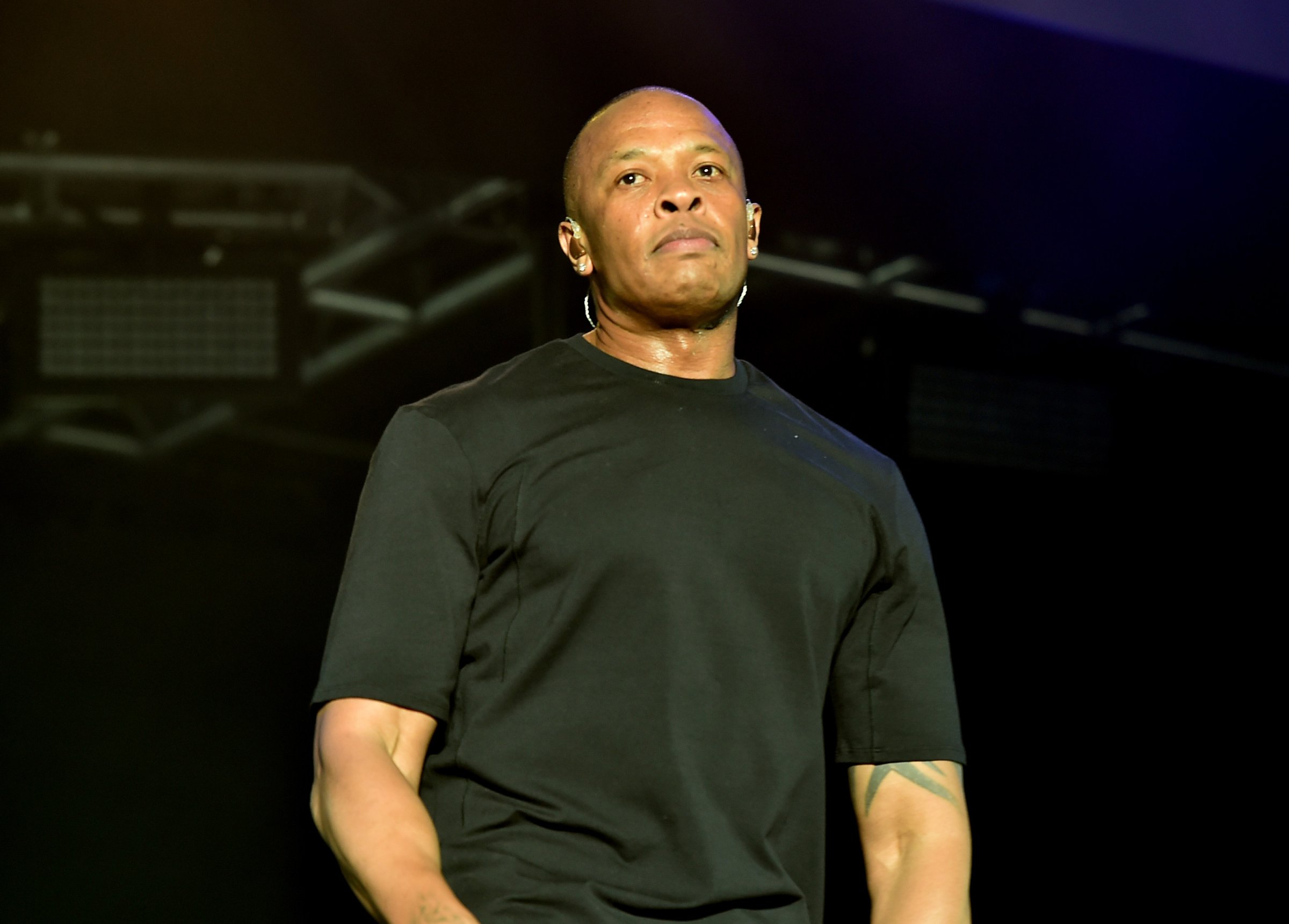 Recording artist Dr. Dre performs onstage during day 2 of the 2016 Coachella Valley Music & Arts Festival Weekend 2 at the Empire Polo Club on April 23, 2016 in Indio, California.