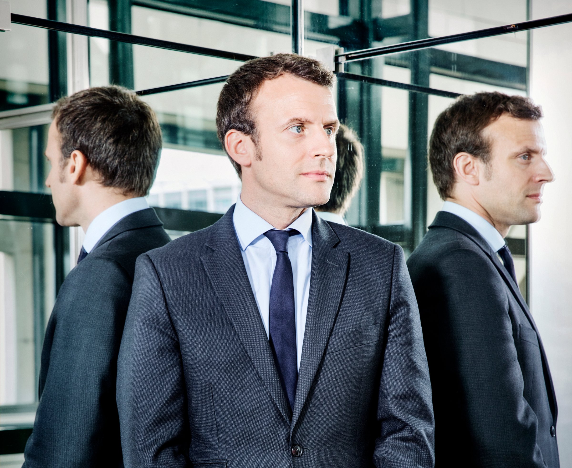 Emmanuel Macron, France's Minister for the Economy, Industry and Digital Affairs, in the Ministry of Economy and Finance in Paris on June 13, 2016.