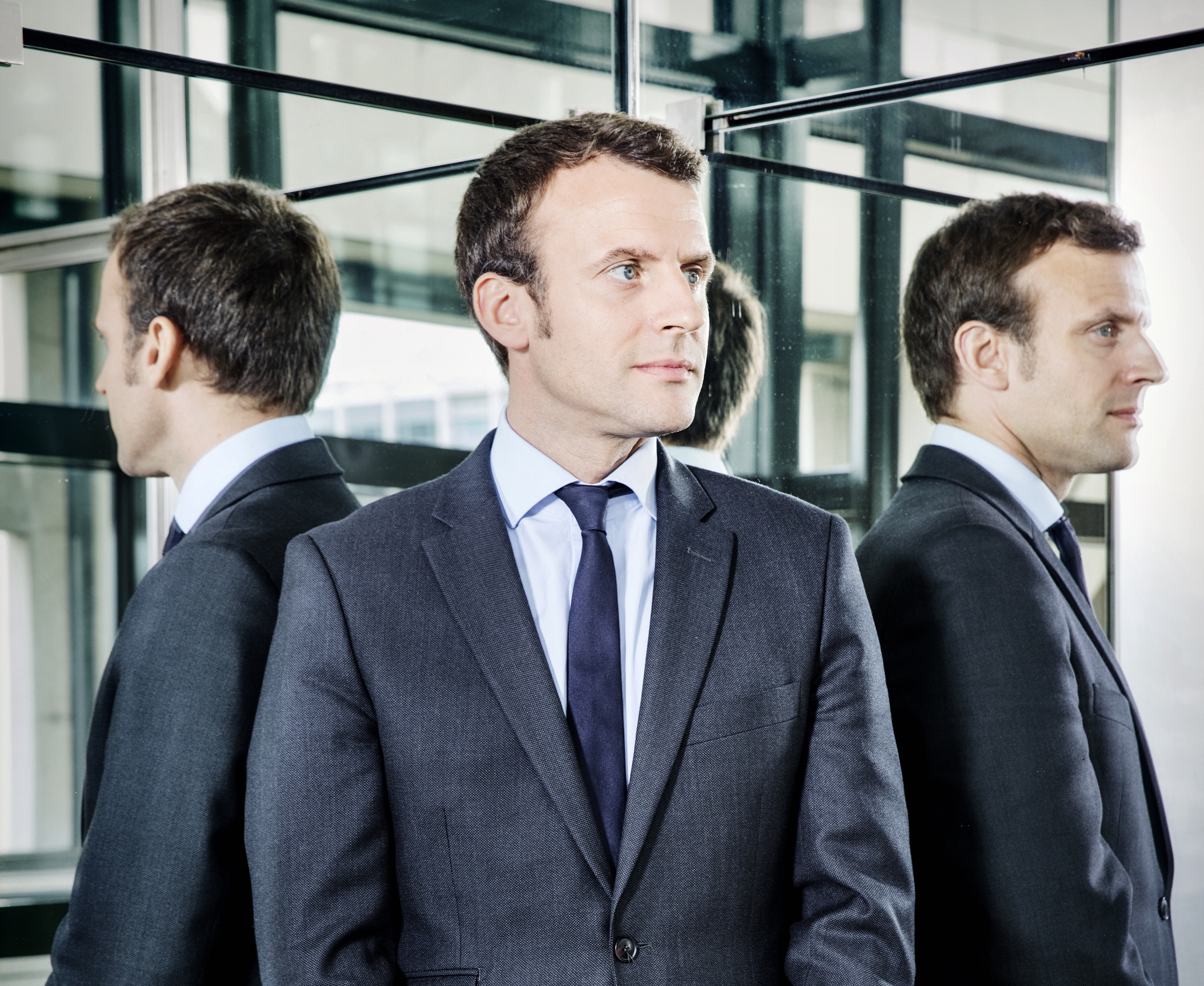 Emmanuel Macron, France's Minister for the Economy, Industry and Digital Affairs, in the Ministry of Economy and Finance in Paris on June 13, 2016. (Paolo Verzone—Agence VU for TIME)