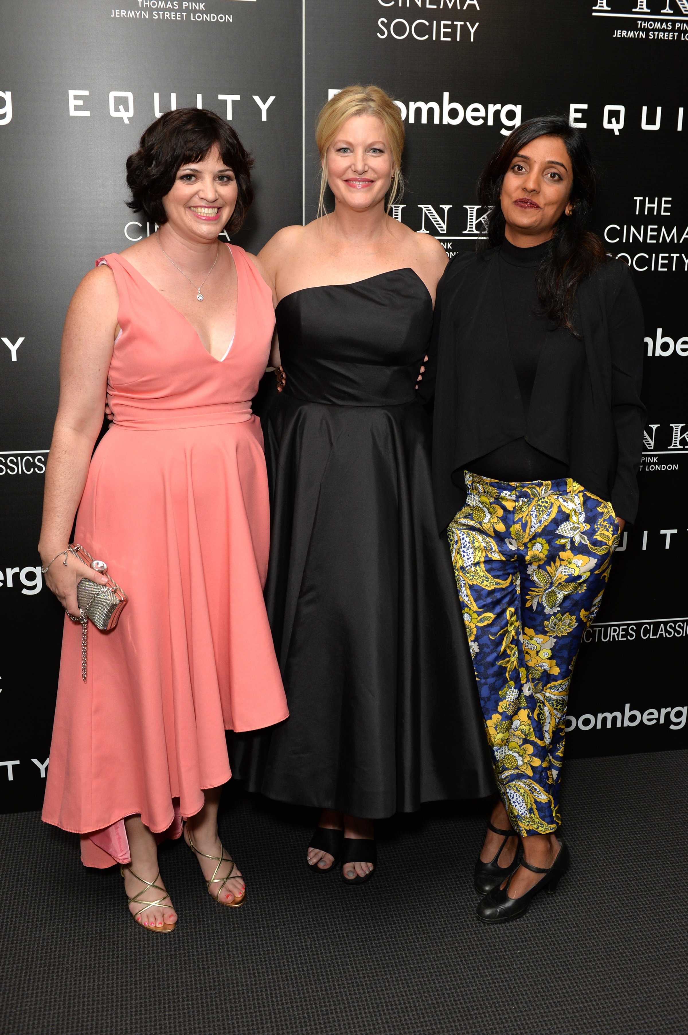 Screenwriter Amy Fox, actor Anna Gunn and director Meera Menon attend a screening of "Equity" on July 26, 2016 in New York City.