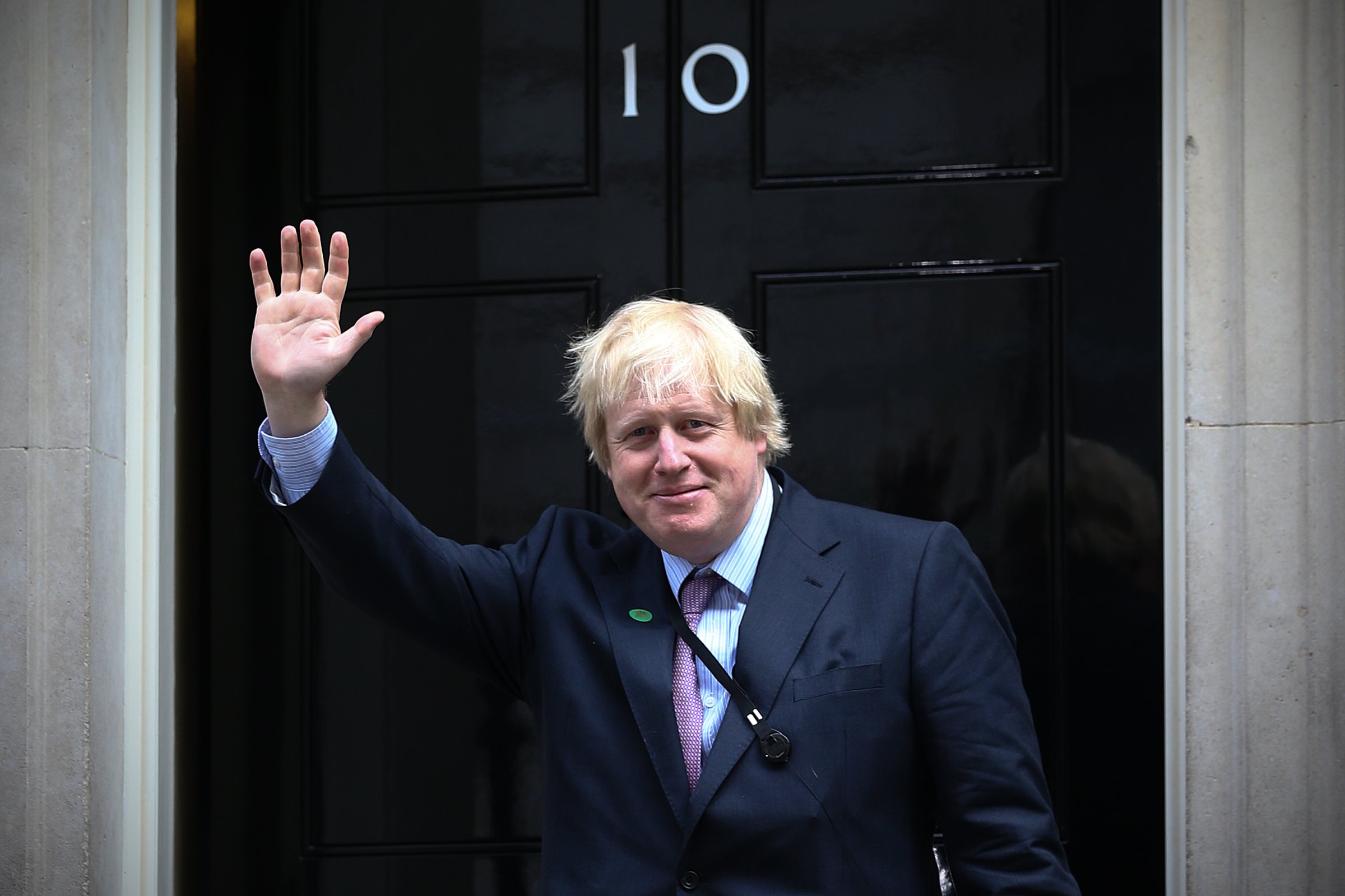 London Mayor and MP for Uxbridge and South Ruislip, Boris Johnson, arrives at Downing Street in London on May 11, 2015.