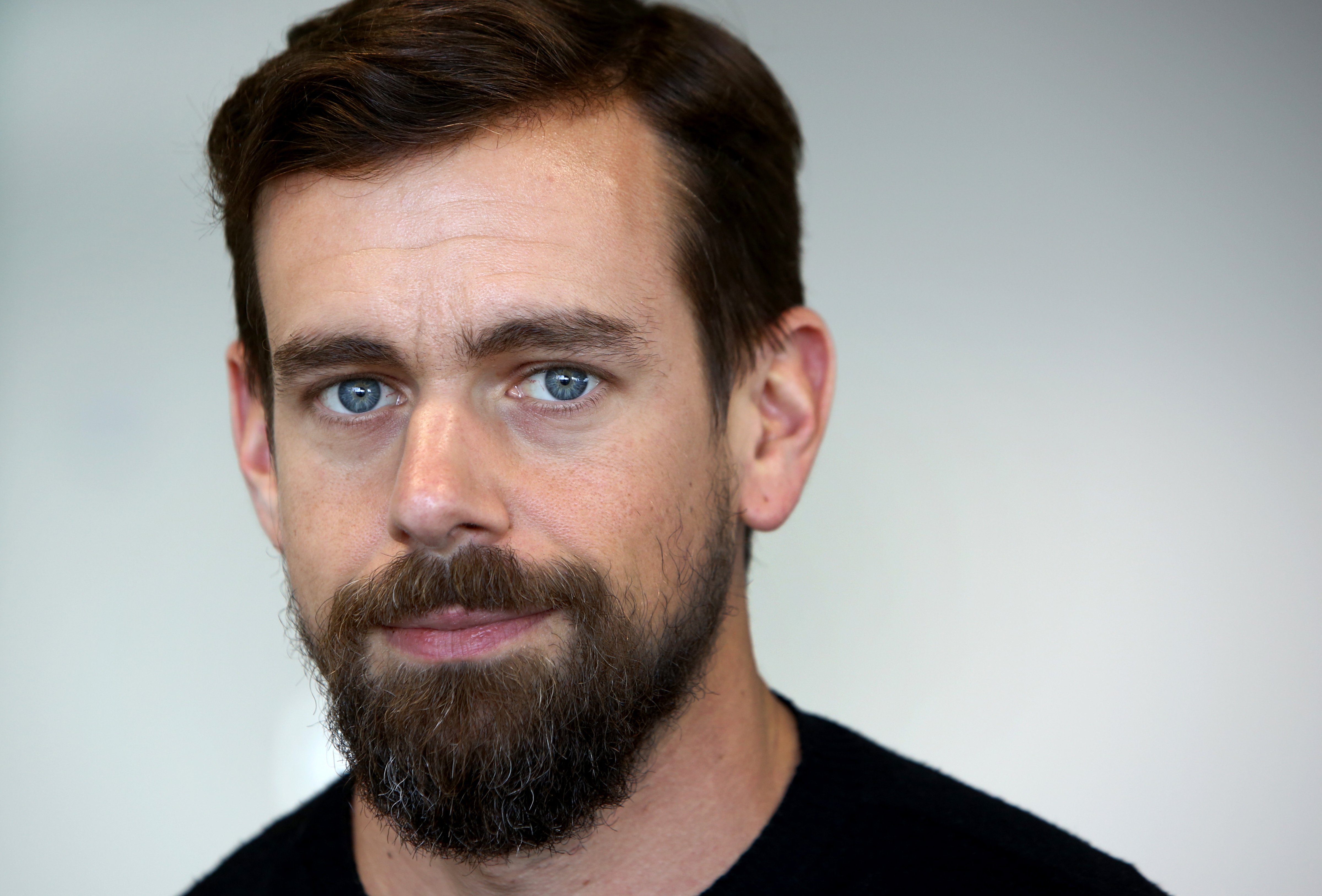 Twitter CEO Jack Dorsey poses during a photo shoot in Sydney, New South Wales. (Newspix/Getty Images)