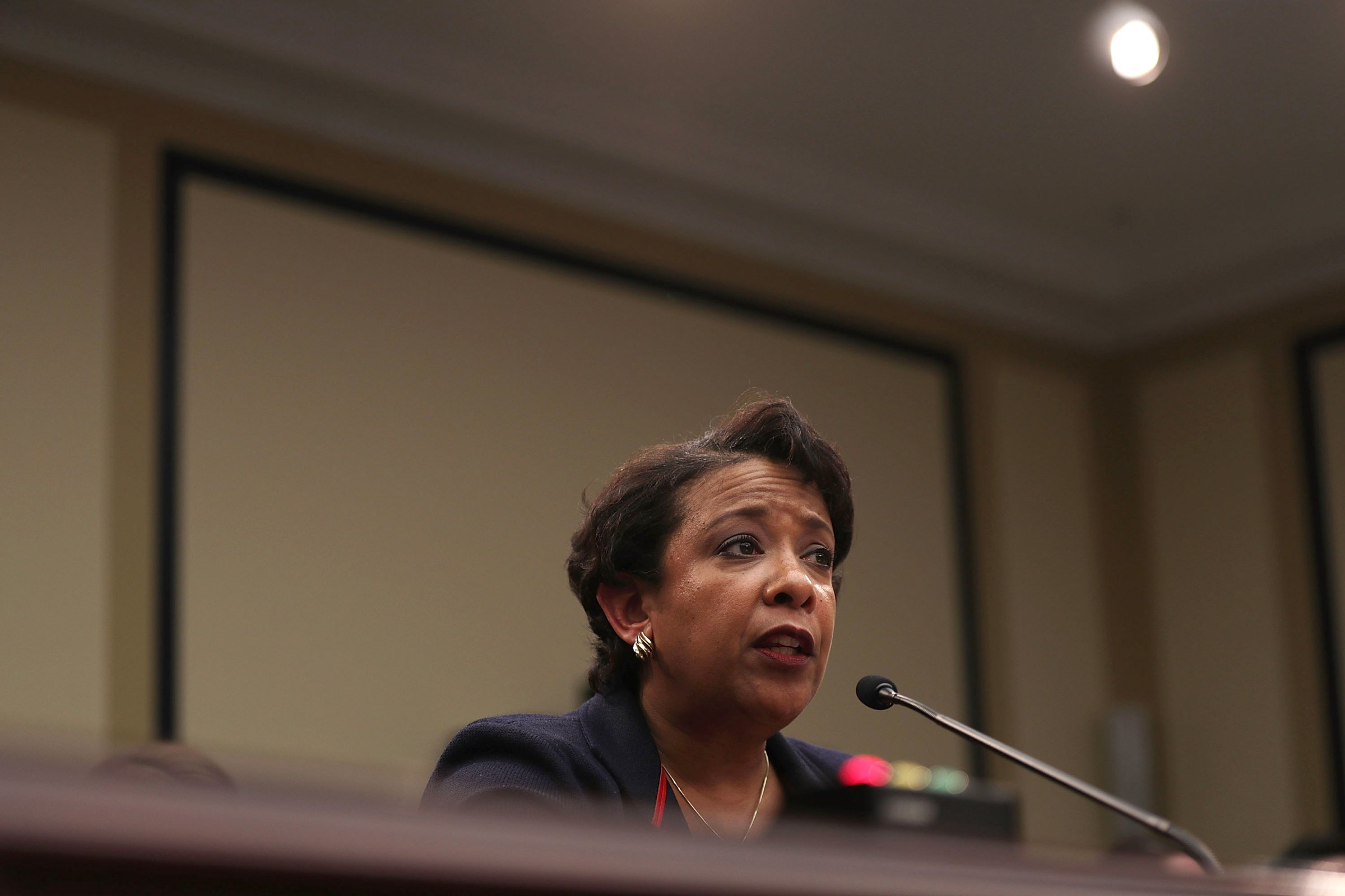 U.S. Attorney General Loretta Lynch testifies during a hearing before the House Judiciary Committee on Capitol Hill in Washington on July 12, 2016.