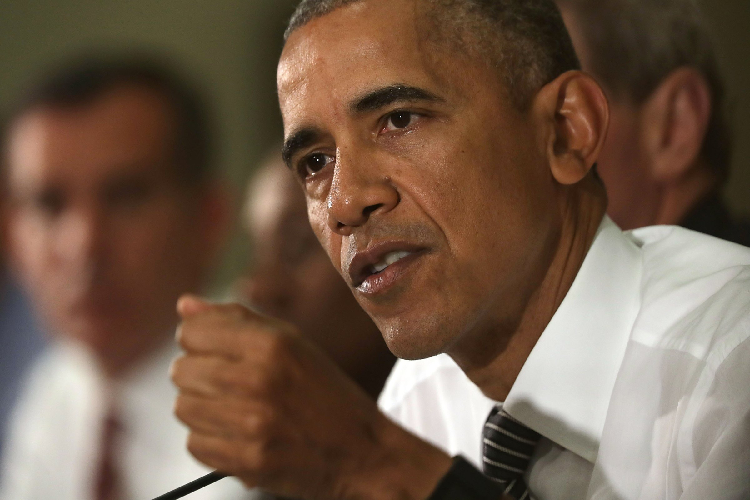 President Obama Hosts Conversation On Community Policing And Criminal Justice At White House