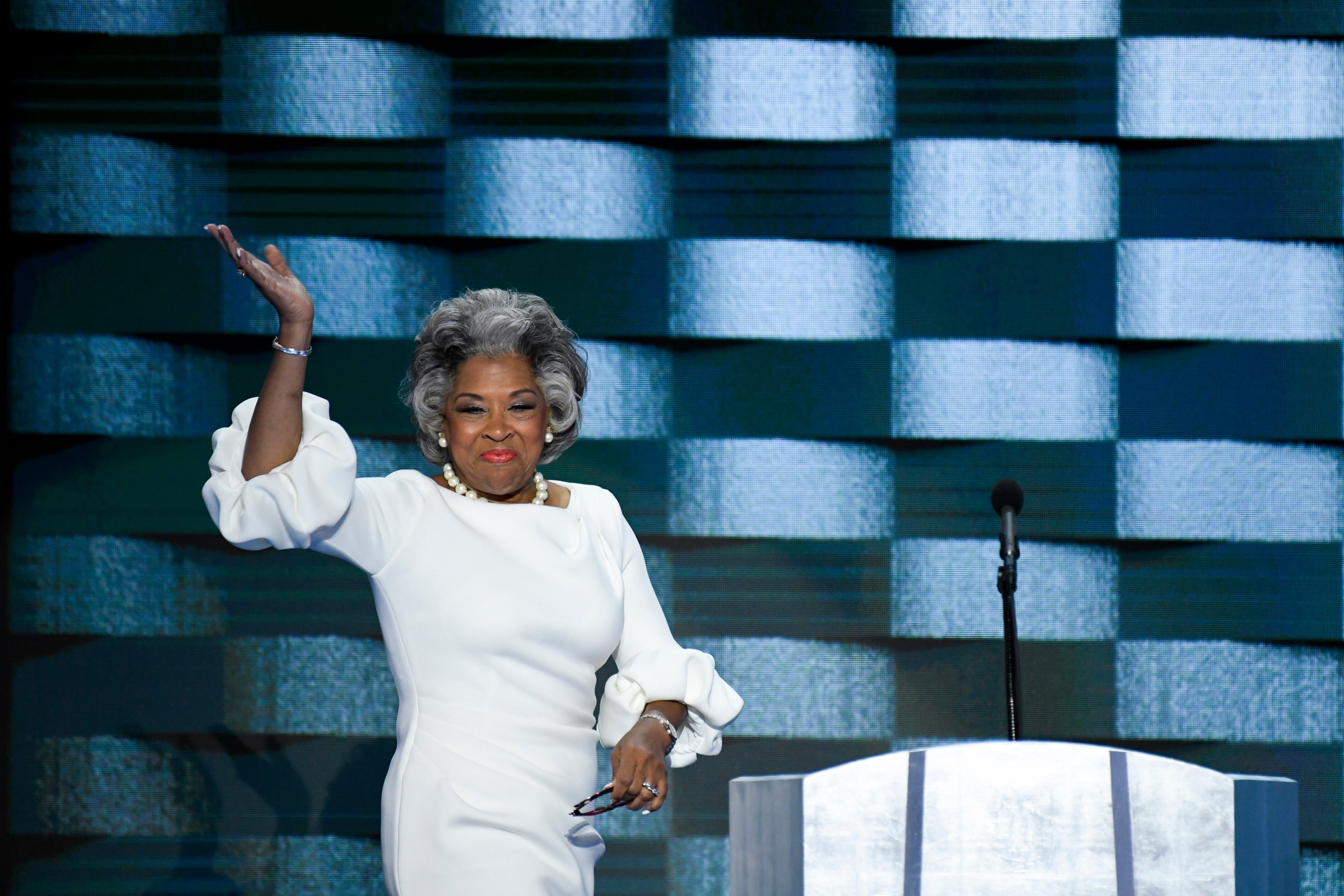 Rep. Joyce Beatty, D-Ohio, speaks at the Democratic National Convention in Philadelphia on July 28, 2016 (Bill Clark—CQ-Roll Call,Inc/Getty Images)