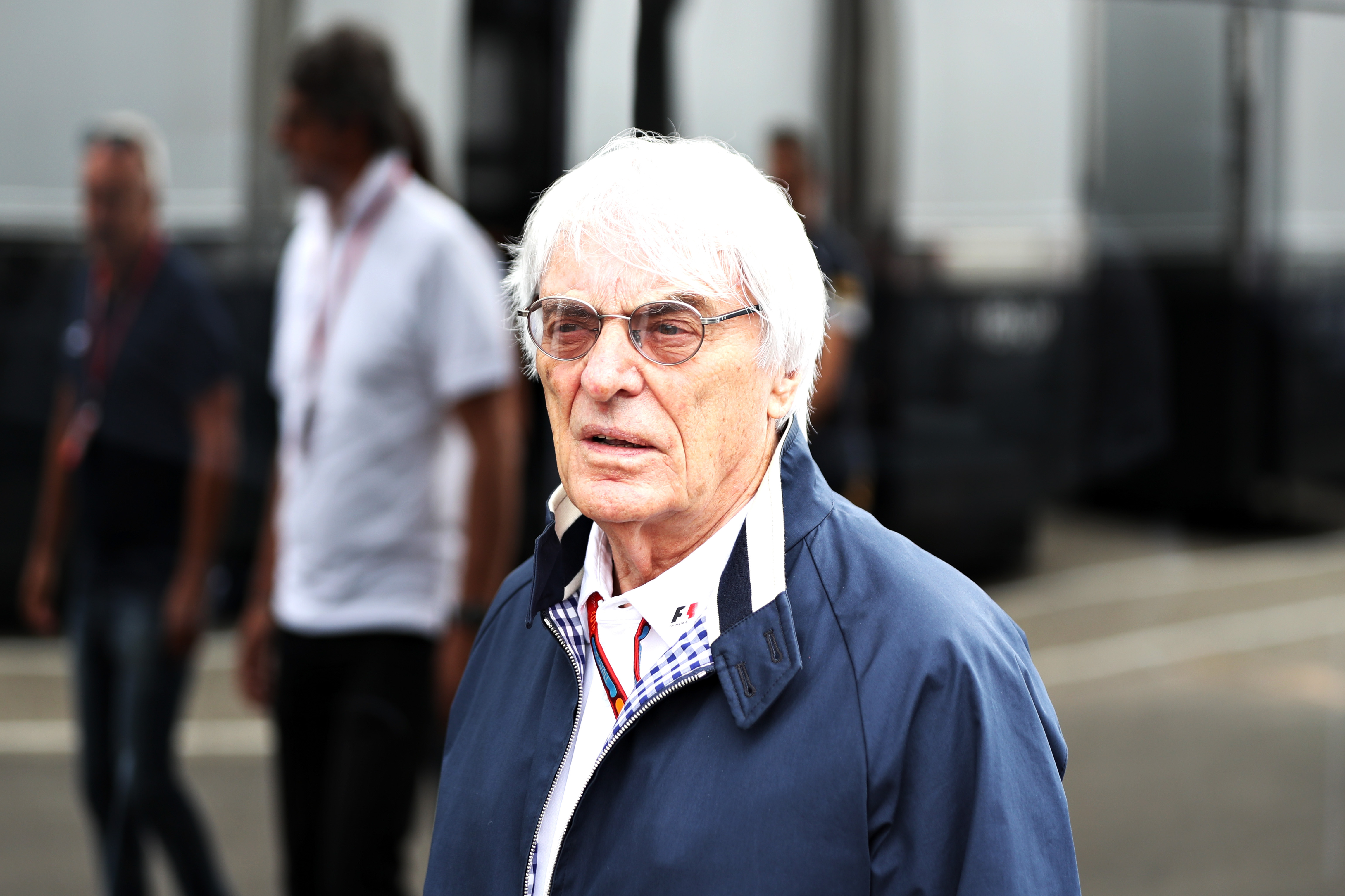 F1 supremo Bernie Ecclestone walks in the paddock  during practice for the Formula One Grand Prix of Germany on July 29, 2016, in Hockenheim, Germany (Mark Thompson—Getty Images)