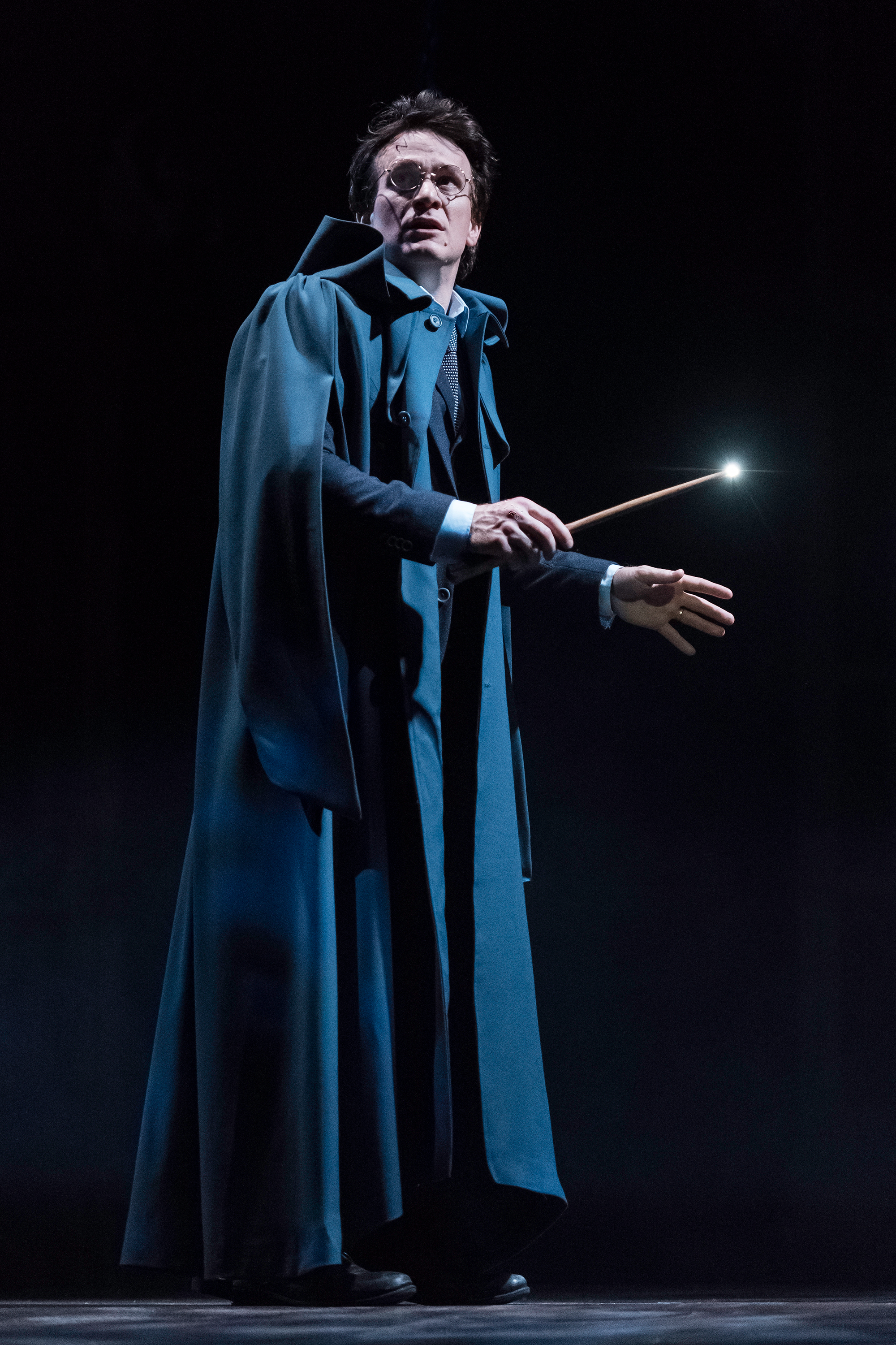 Jamie Parker as Harry Potter in Harry Potter and the Cursed Child.