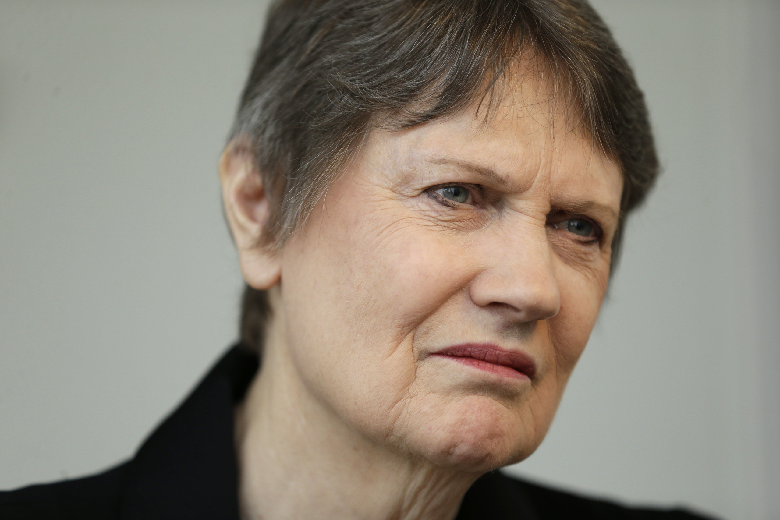 Helen Clark, the former Prime Minister of New Zealand and senior United Nations official, speaks during an interview in New York on April 4, 2016. (Seth Wenig—AP)