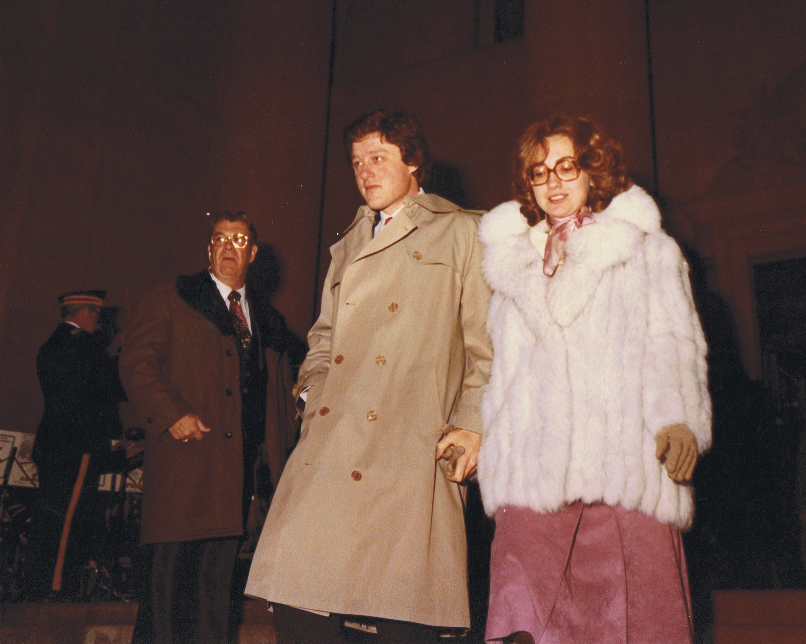 Hillary and Bill, c. 1979.
