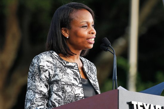 San Antonio Mayor Ivy Taylor, on May 18, 2015 in San Antonio, Texas.