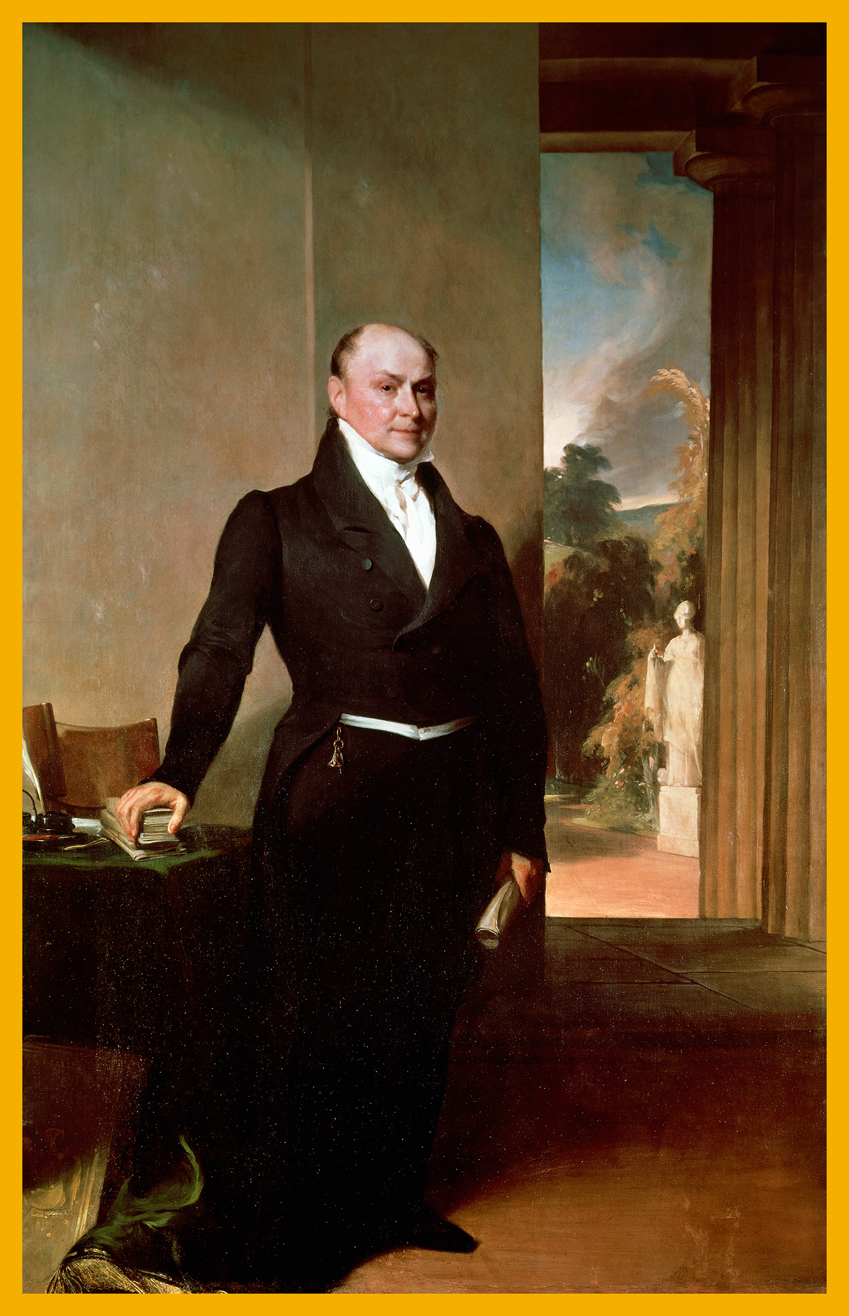 Portrait of John Quincy Adams, American politician, sixth President of the United States of America. (De Agostini Picture Library—Getty Images)