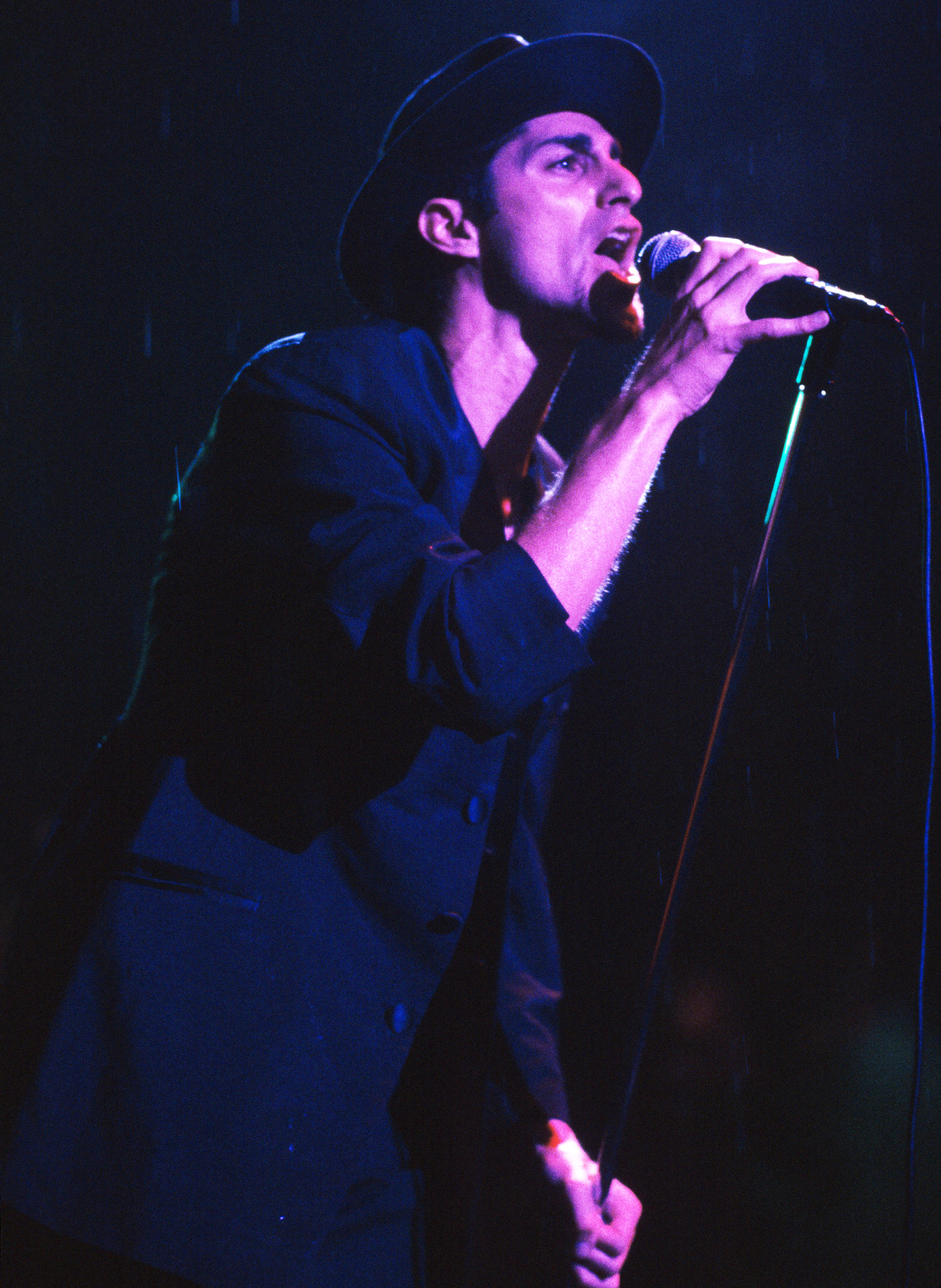 Perry Farrell performs with Jane's Addiction in Waterloo Village, N.J., on Aug. 14, 1991.