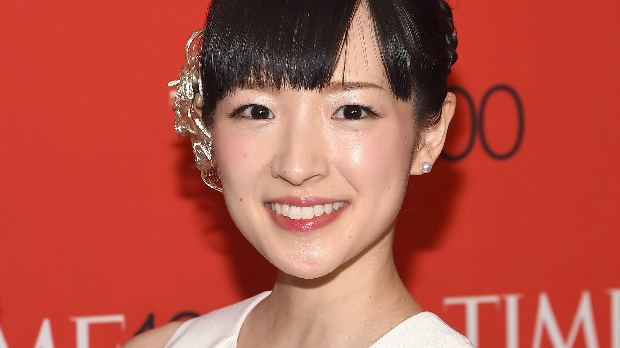 Author Marie Kondo attends TIME 100 Gala, TIME's 100 Most Influential People In The World at Frederick P. Rose Hall, Jazz at Lincoln Center on April 21, 2015 in New York City.