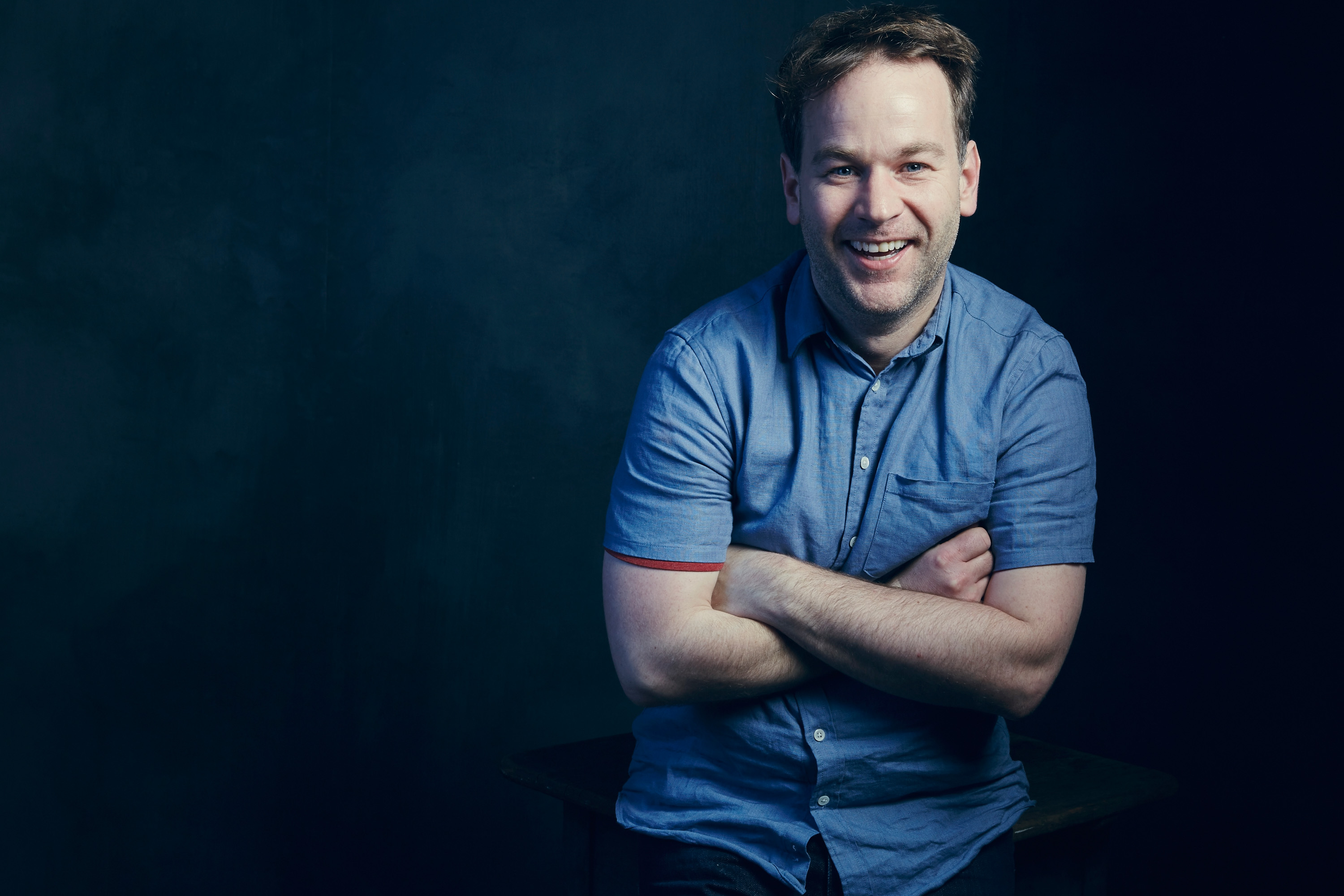 Mike Birbiglia in the Getty Images SXSW Portrait Studio on March 13, 2016 in Austin, Texas. (Smallz &amp; Raskind—Getty Images for Samsung)
