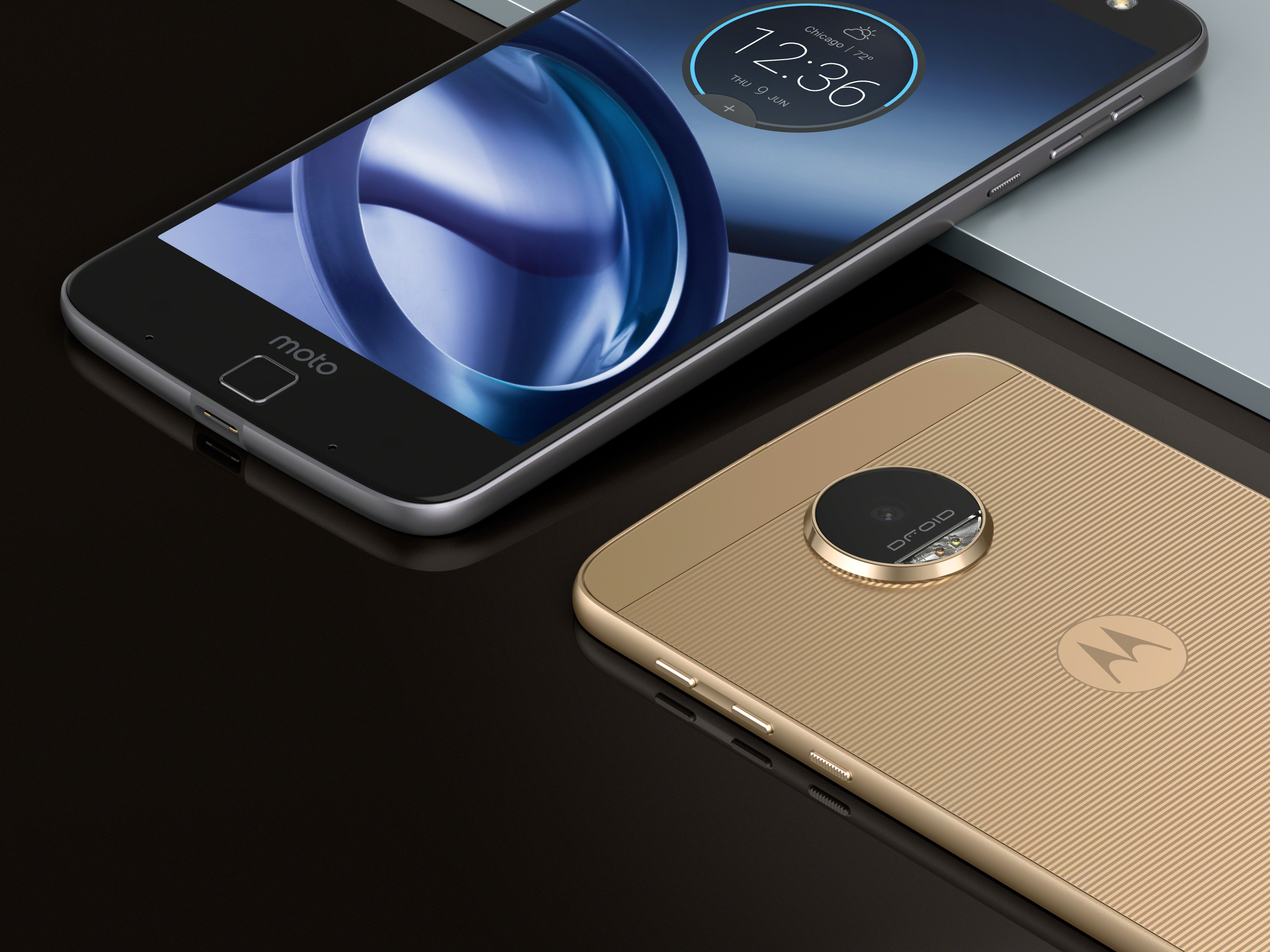Moto Z Droid Edition Front and Back Combo