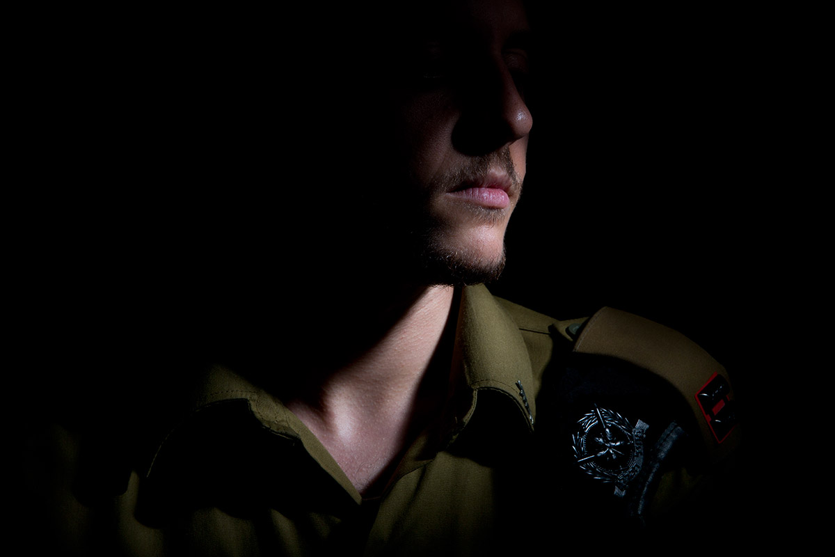 Lt. Shachar, the first transgender person to become an IDF officer, in Tel Aviv, Israel, in July.