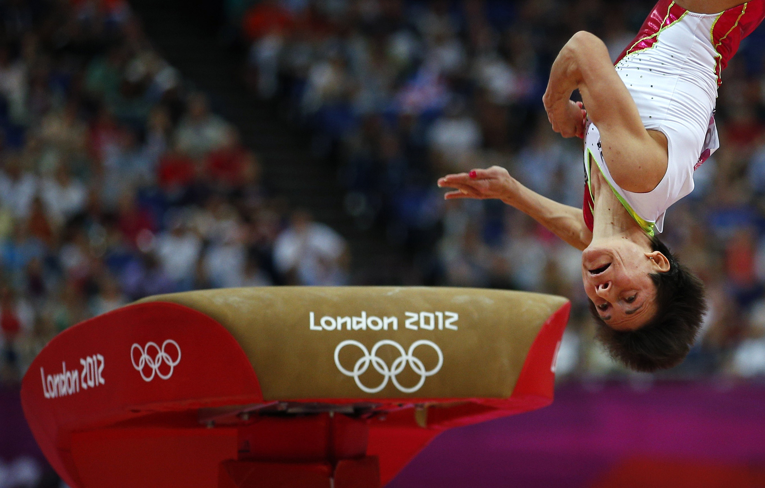 Oksana Chusovitina, Gymnastics, UzbekistanAt 41, she’s the oldest female Olympic gymnast ever, and she has a team gold and an individual silver medal to show for her six appearances at the Games. Her best chance for more hardware will be in the vault.