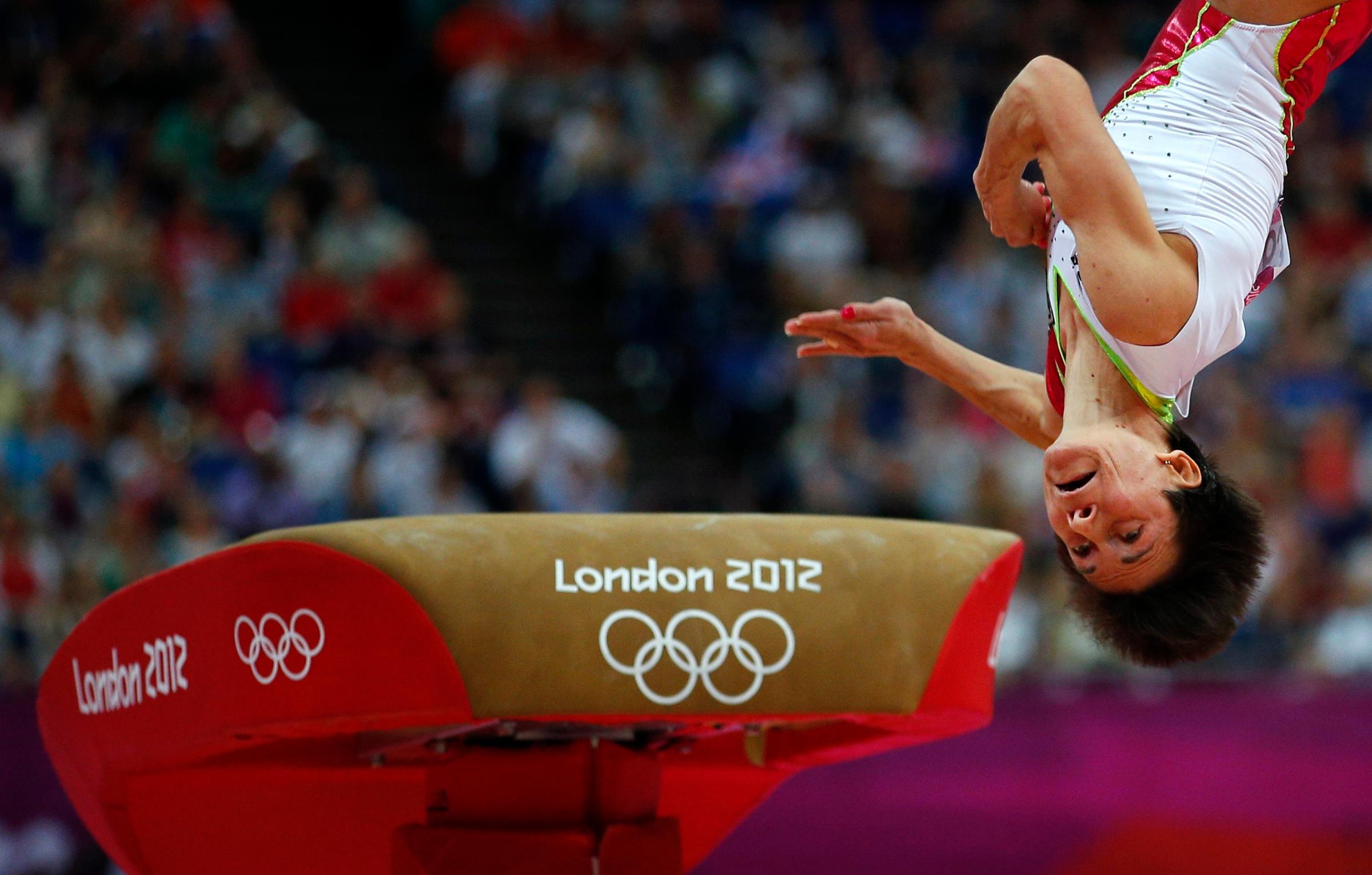 Oksana Chusovitina—At 41, she’s the oldest female Olympic gymnast ever, and she has a team gold and an individual silver medal to show for her six appearances at the Games. Her best chance for more hardware will be in the vault.